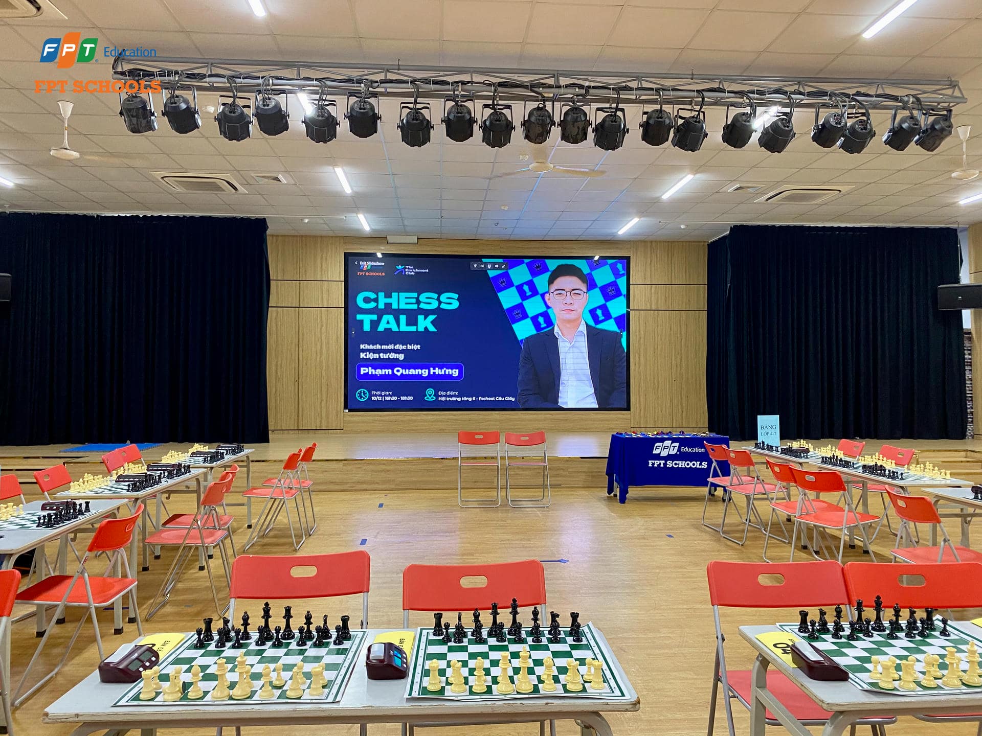 FSchoolers giao lưu với kiện tướng Phạm Quang Hưng | FPT Schools