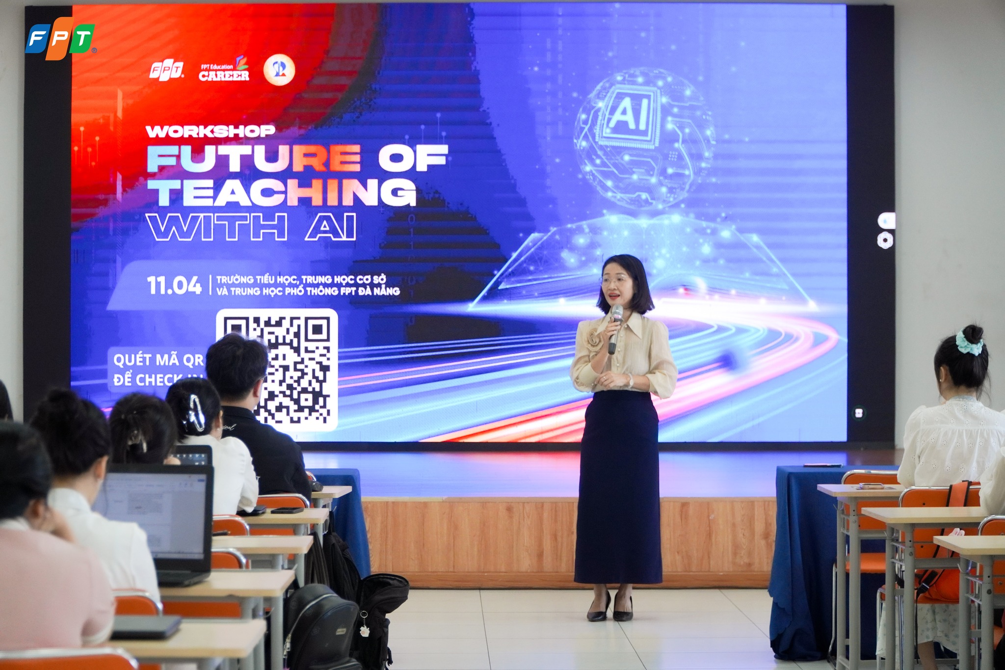 FSchools Đà Nẵng đồng hành cùng sinh viên Đại học Sư phạm tại sự kiện FPT Education Journey - FPT Education FSchools Đà Nẵng đồng hành cùng sinh viên Đại học Sư phạm tại sự kiện FPT Education Journey | FPT Schools