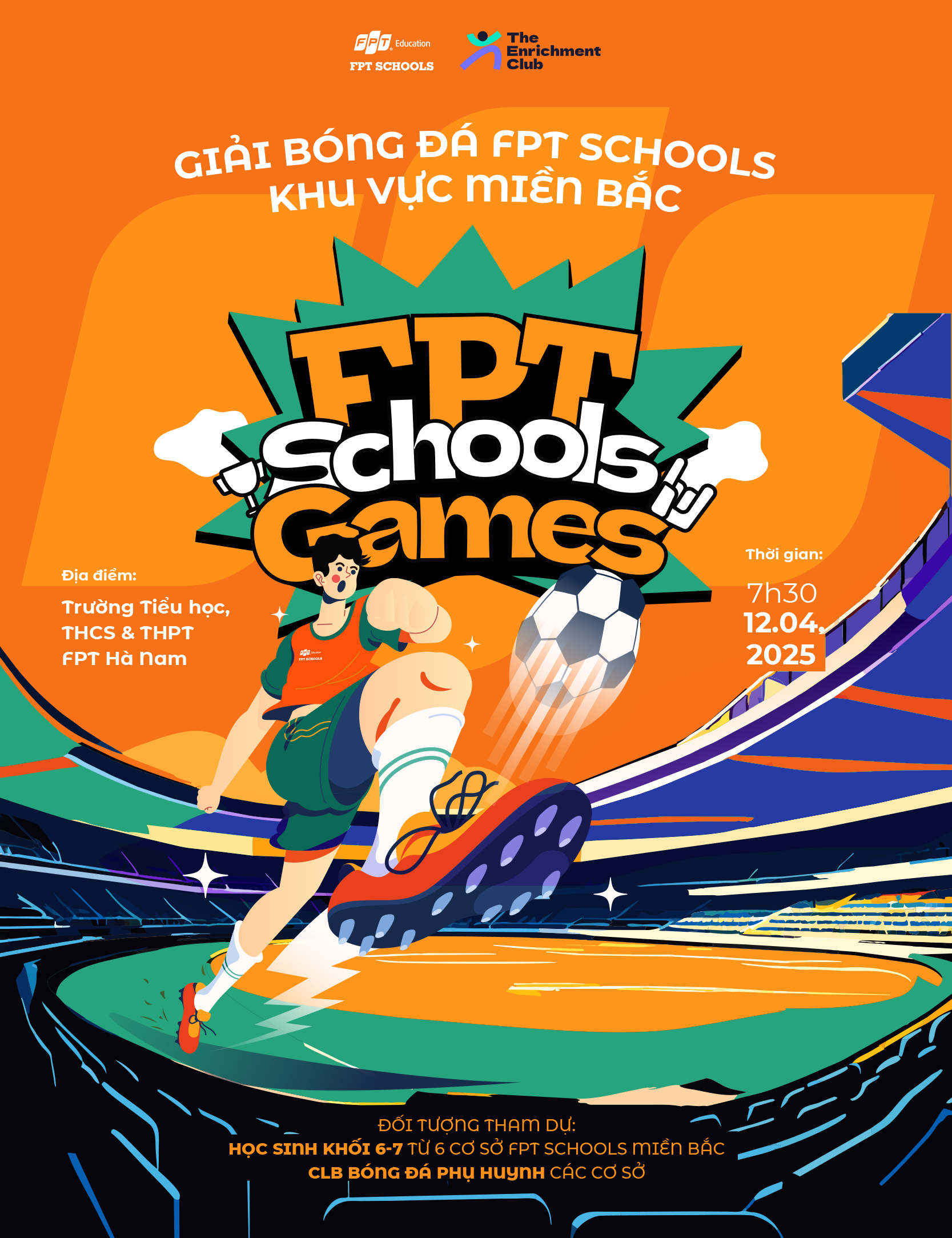 Phụ huynh và học sinh tranh tài tại ngày hội thể thao FPT Schools Games 2025 - FPT Education Phụ huynh và học sinh tranh tài tại ngày hội thể thao FPT Schools Games 2025 | FPT Schools