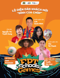 Lộ diện dàn khách mời đặc biệt khuấy động sân cỏ FPT Schools Games 2025 - FPT Education Lộ diện dàn khách mời đặc biệt khuấy động sân cỏ FPT Schools Games 2025 | FPT Schools