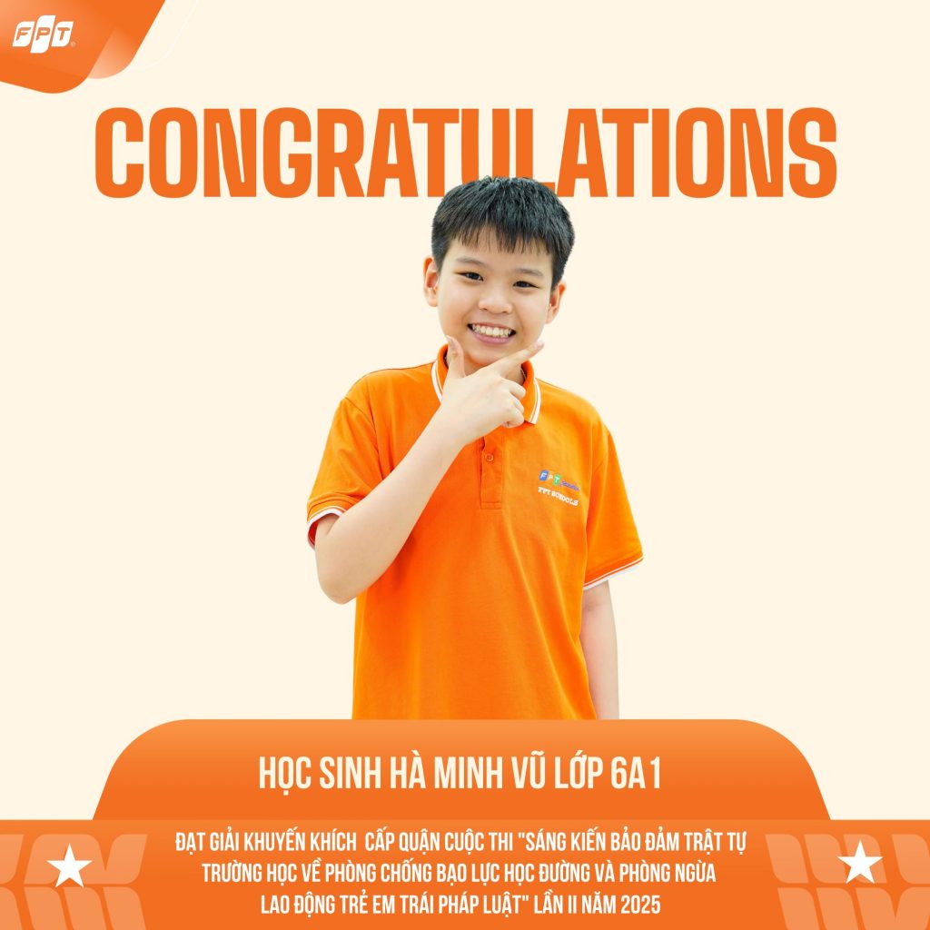 Học sinh FSchool Hải Phòng đạt thành tích cao tại cuộc thi của Bộ Giáo dục và Đào tạo - FPT Education Học sinh FSchool Hải Phòng đạt thành tích cao tại cuộc thi của Bộ Giáo dục và Đào tạo | FPT Schools