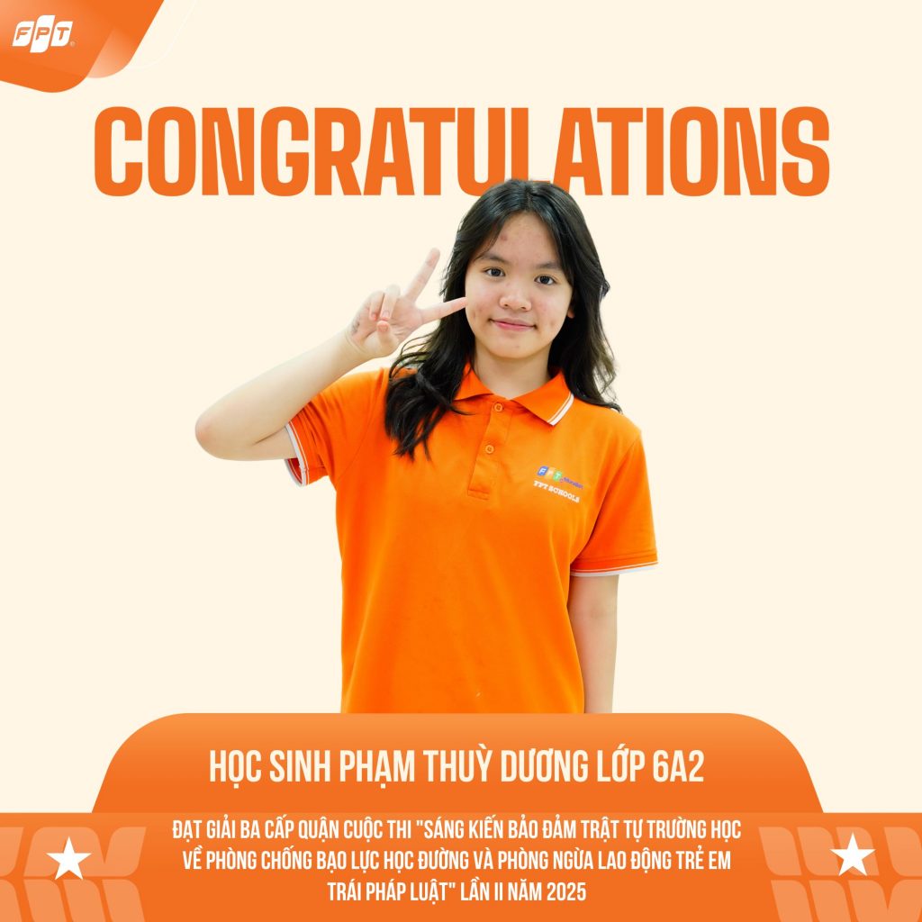 Học sinh FSchool Hải Phòng đạt thành tích cao tại cuộc thi của Bộ Giáo dục và Đào tạo - FPT Education Học sinh FSchool Hải Phòng đạt thành tích cao tại cuộc thi của Bộ Giáo dục và Đào tạo | FPT Schools