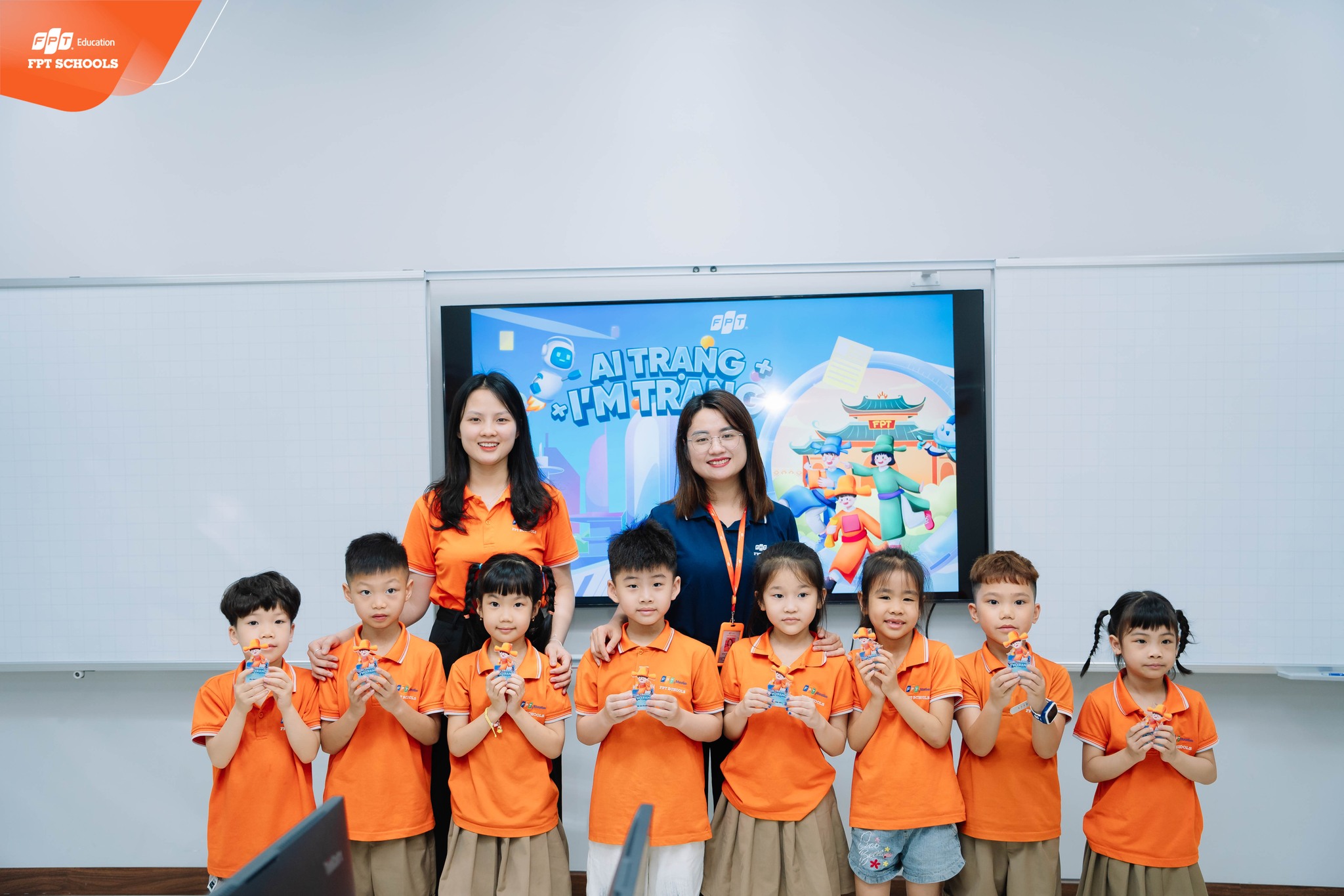 Học sinh Tiểu học FPT School Bắc Giang trước thềm kỳ thi AI Trạng - I’m Trạng năm học 2024 - 2025 - FPT Education Học sinh Tiểu học FPT School Bắc Giang trước thềm kỳ thi AI Trạng - I’m Trạng năm học 2024 - 2025