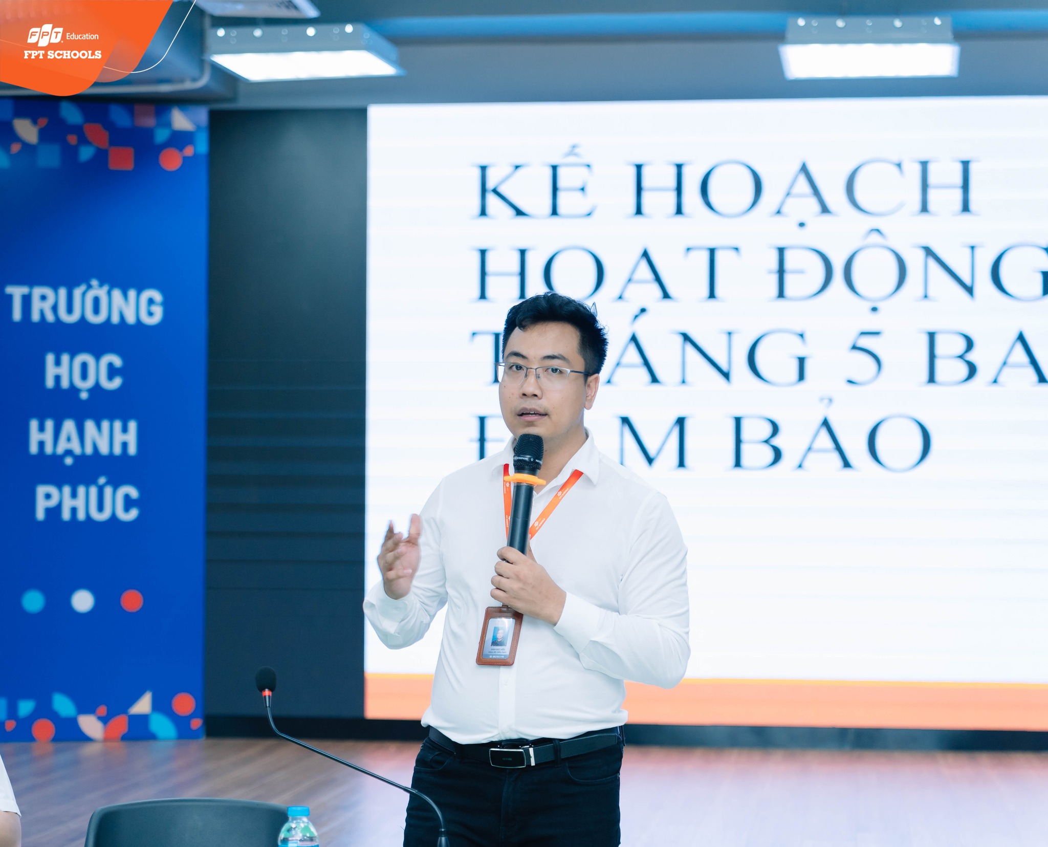 FPT School Bắc Giang tổ chức họp hội đồng tháng 5: Chủ động đảm bảo an toàn học đường trước tình hình dịch bệnh | FPT Schools