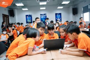 “Nhà sáng tạo nhí” FPT School Bắc Giang khám phá công nghệ AI  - FPT Education “Nhà sáng tạo nhí” FPT School Bắc Giang khám phá công nghệ AI  | FPT Schools