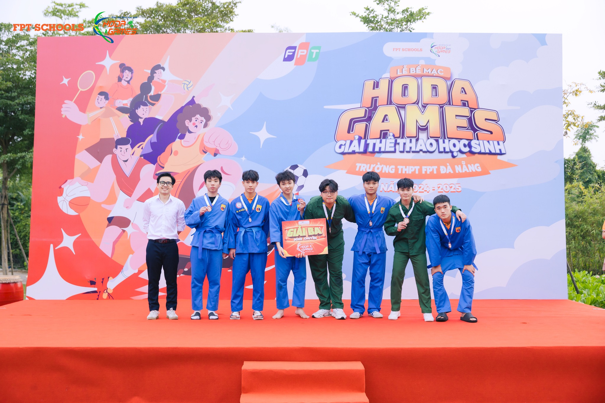 Giải thể thao Hoda Games 2025 tại FPT Schools khép lại với những cảm xúc đáng nhớ và những dấu ấn tự hào - FPT Education Giải thể thao Hoda Games 2025 tại FPT Schools khép lại với những cảm xúc đáng nhớ và những dấu ấn tự hào | FPT Schools