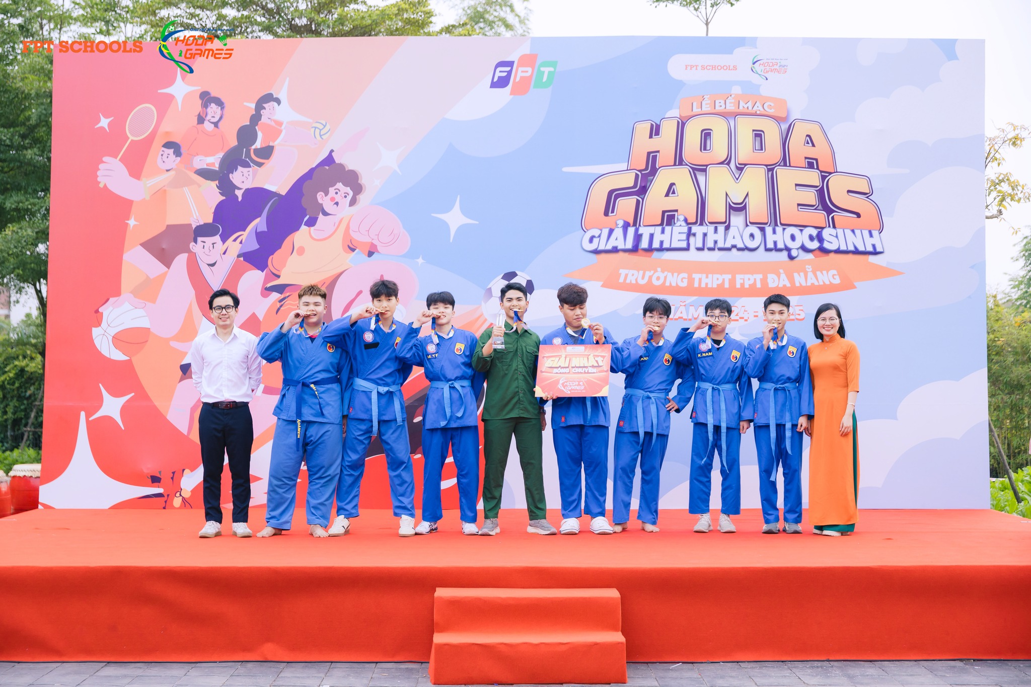 Giải thể thao Hoda Games 2025 tại FPT Schools khép lại với những cảm xúc đáng nhớ và những dấu ấn tự hào - FPT Education Giải thể thao Hoda Games 2025 tại FPT Schools khép lại với những cảm xúc đáng nhớ và những dấu ấn tự hào | FPT Schools