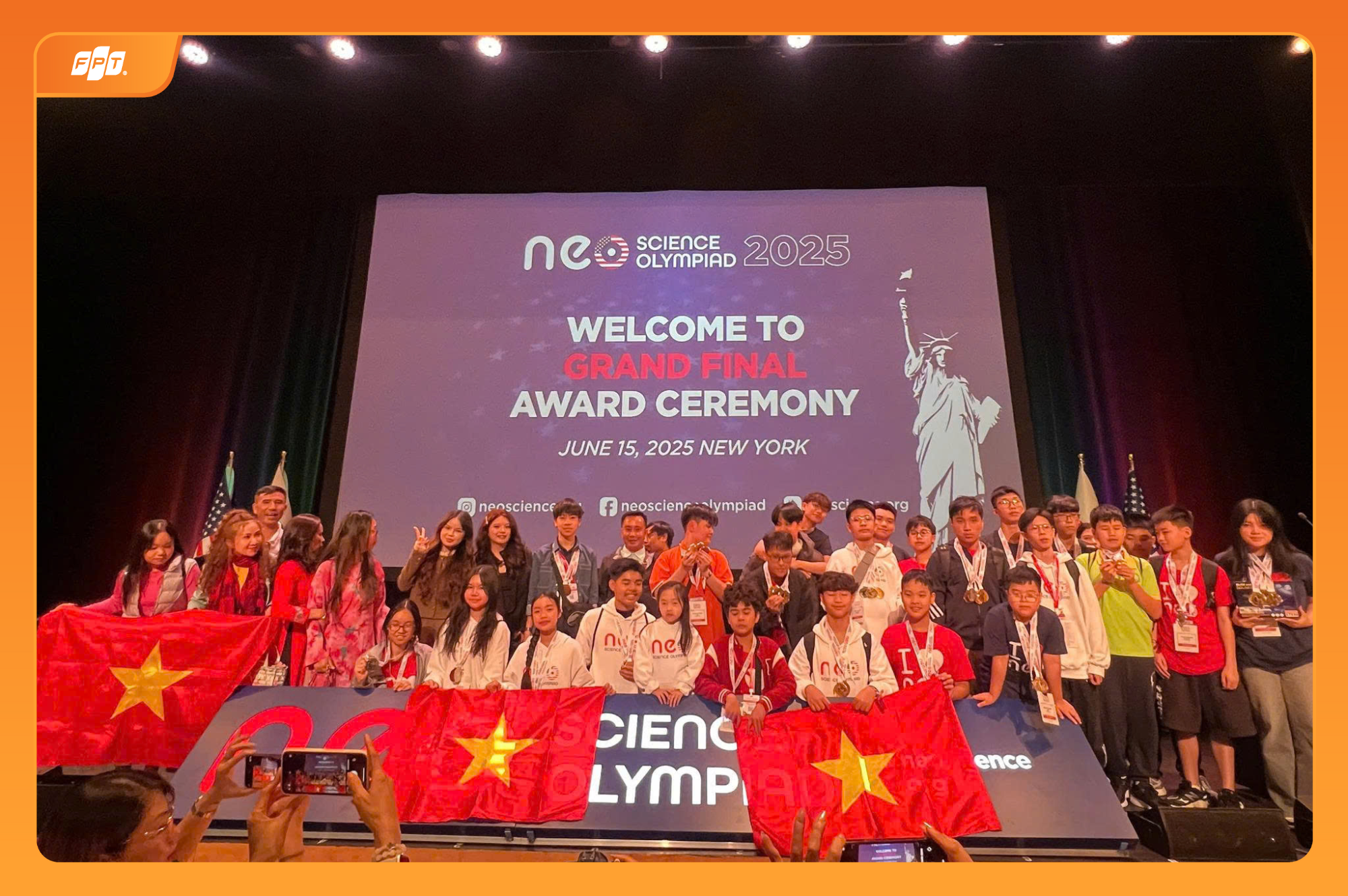 FSchoolers toả sáng rực rỡ tại NEO Science Olympiad 2025  | FPT Schools