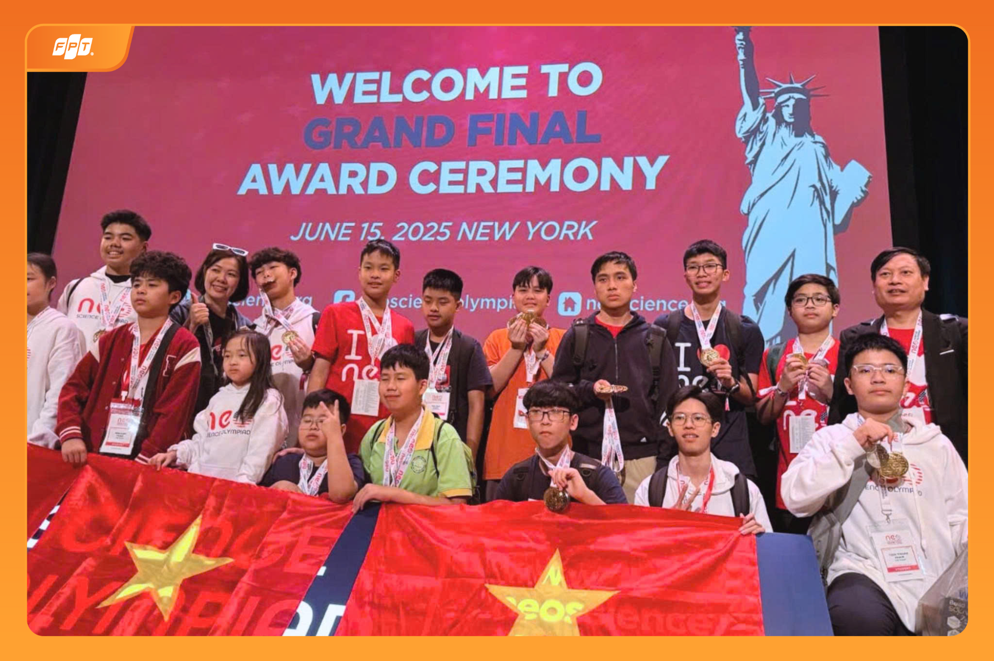 FSchoolers toả sáng rực rỡ tại NEO Science Olympiad 2025  | FPT Schools