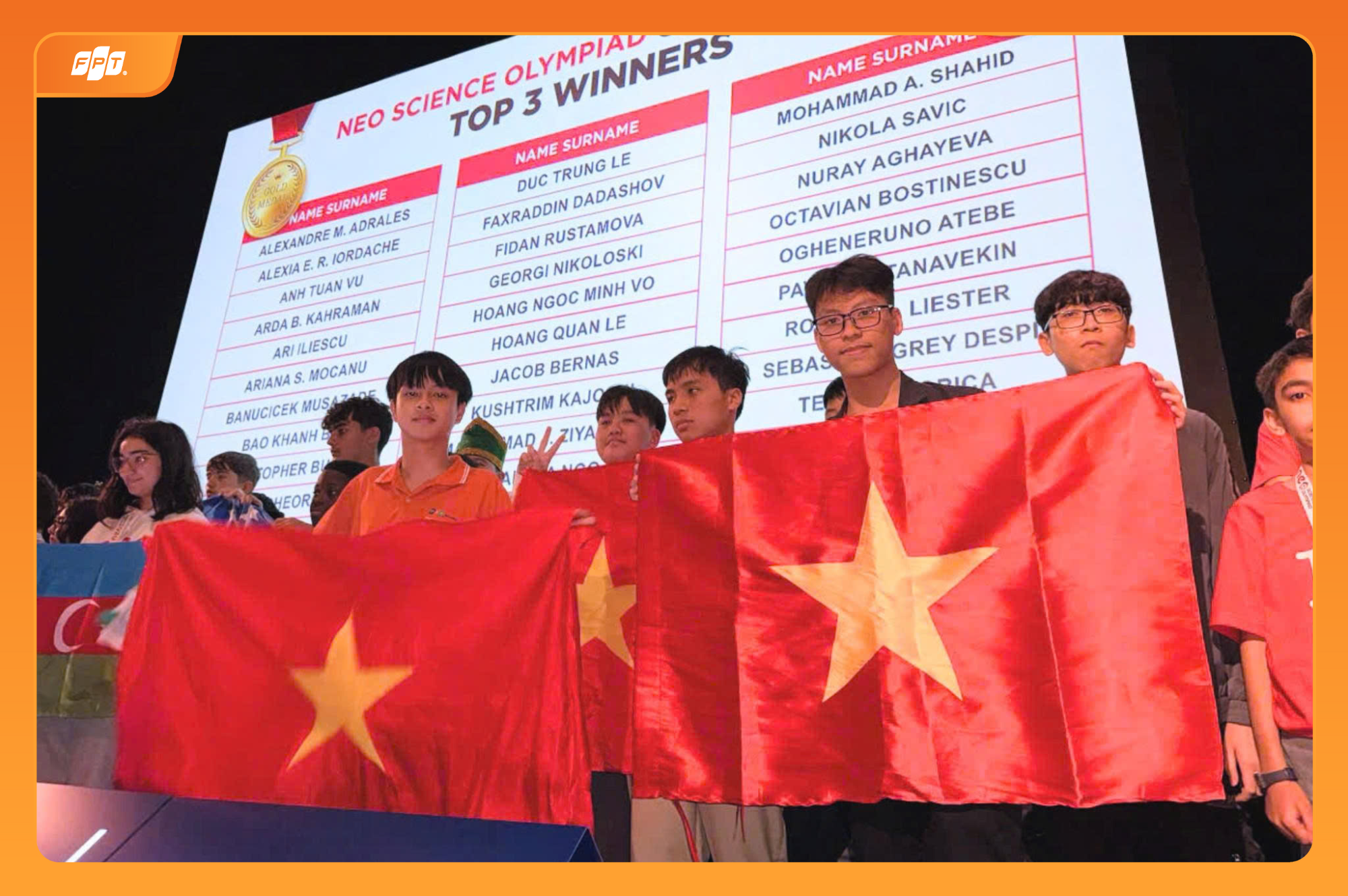 FSchoolers toả sáng rực rỡ tại NEO Science Olympiad 2025  | FPT Schools