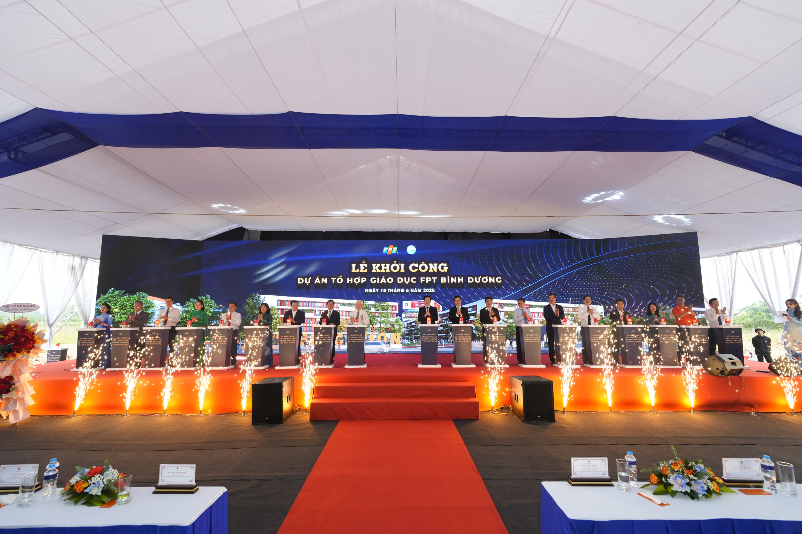 Tập đoàn FPT đầu tư trọng điểm vào Bình Dương với tổ hợp giáo dục quy mô 4.000 người học | FPT Schools