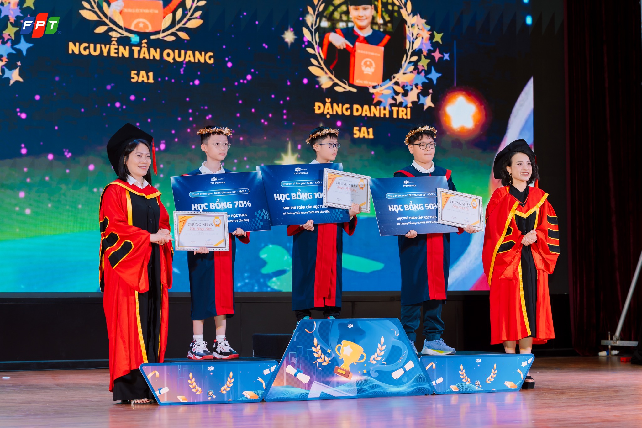 FPT School Cầu Giấy đạt thành tích nổi bật tại ba kỳ thi tiếng Anh quốc tế uy tín - FPT Education Fpt school Cầu giấy đạt thành tích cao