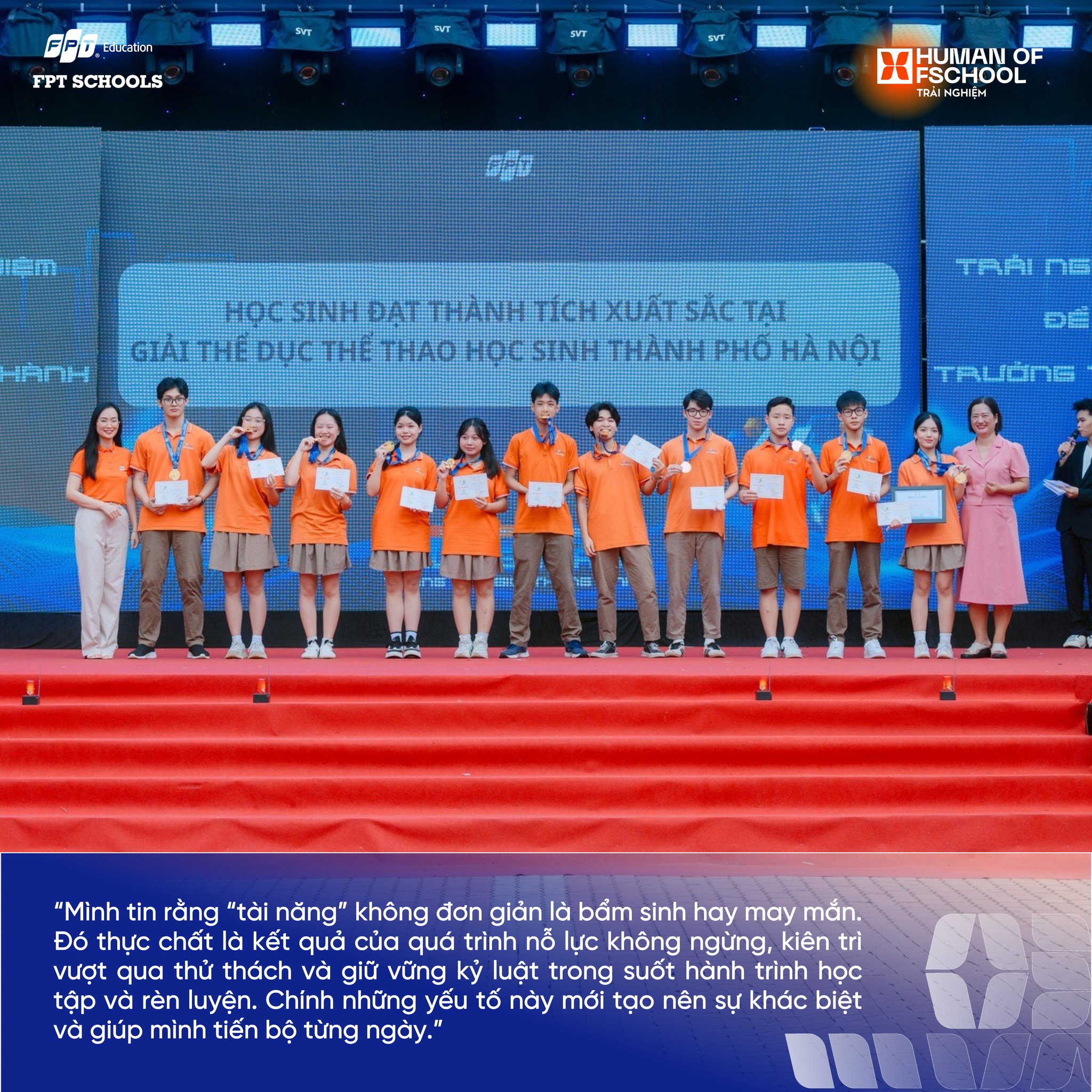 Hành trình bền bỉ của tôi tại Trường THPT FPT Hà Nội