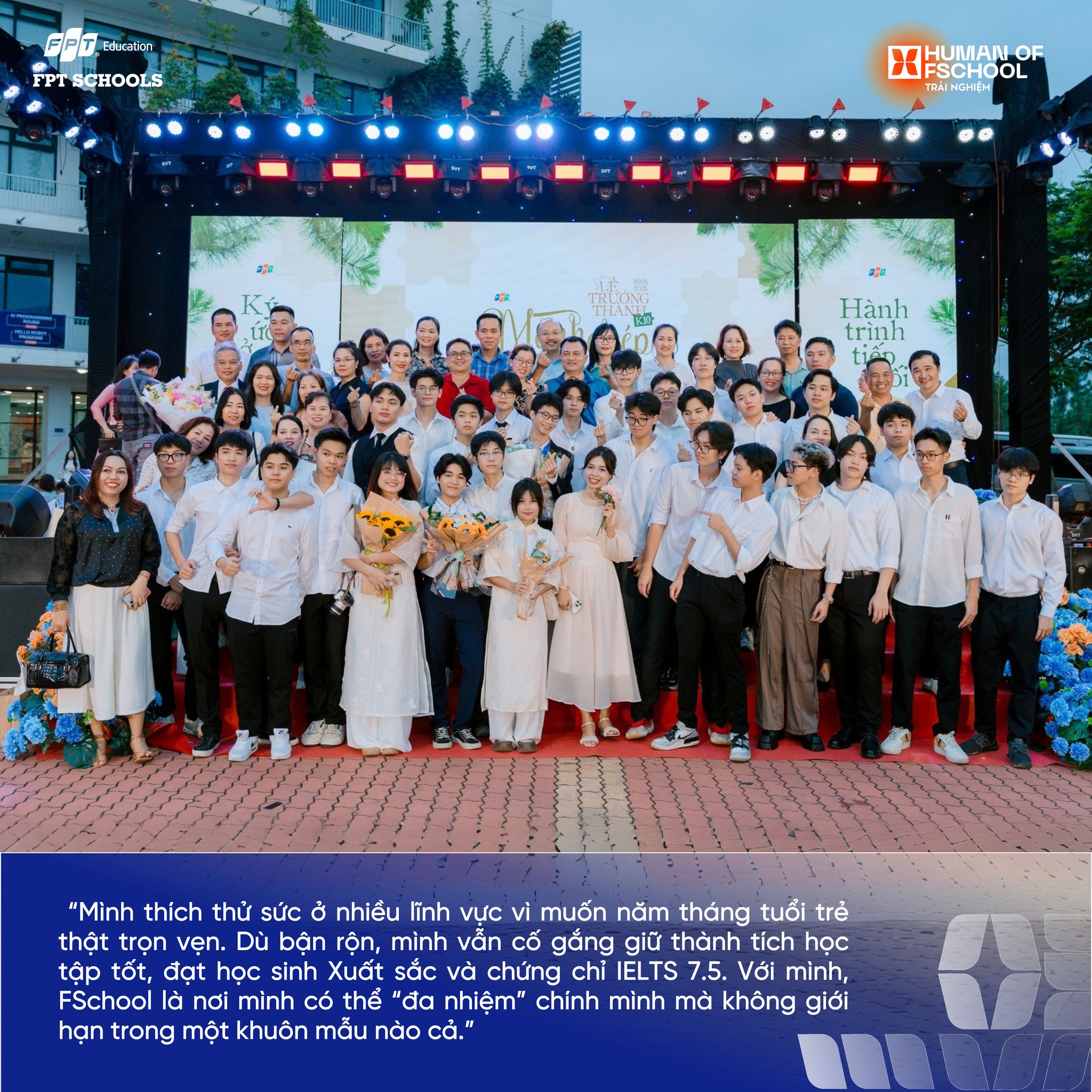 Hành trình vượt giới hạn tại Trường THPT FPT Hà Nội