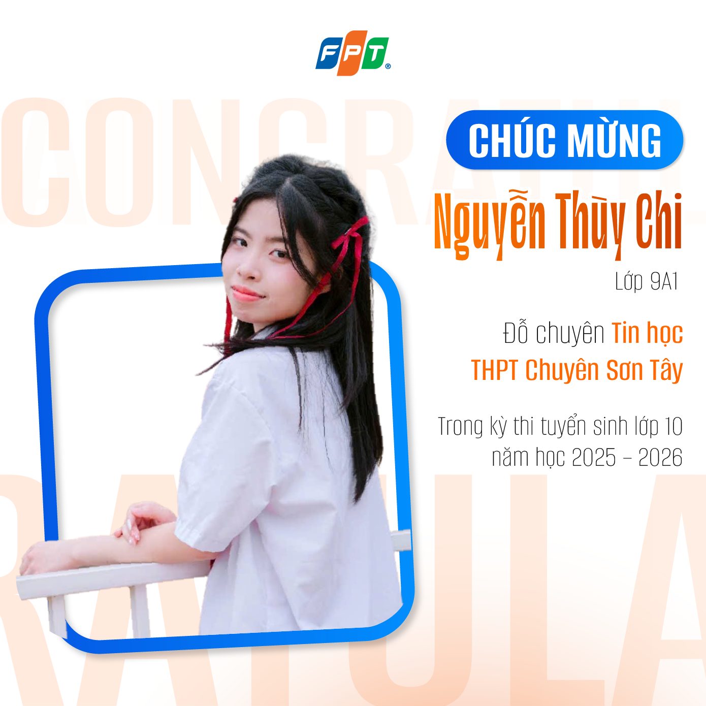 11 học sinh FPT Schools Cầu Giấy xuất sắc đỗ vào các trường chuyên danh tiếng Thủ đô - FPT Education 11 học sinh FPT Schools Cầu Giấy xuất sắc đỗ vào các trường chuyên danh tiếng Thủ đô