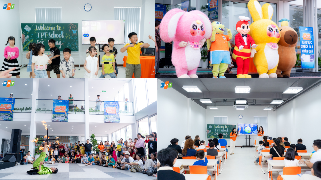 OPEN DAY 2025 – Ngày Hội Nhập Học Tại FPT SCHOOL Sóc Trăng - FPT Education Hình ảnh toàn cảnh ngày hội Open Day 2025 tại FSCHOOL Sóc Trăng