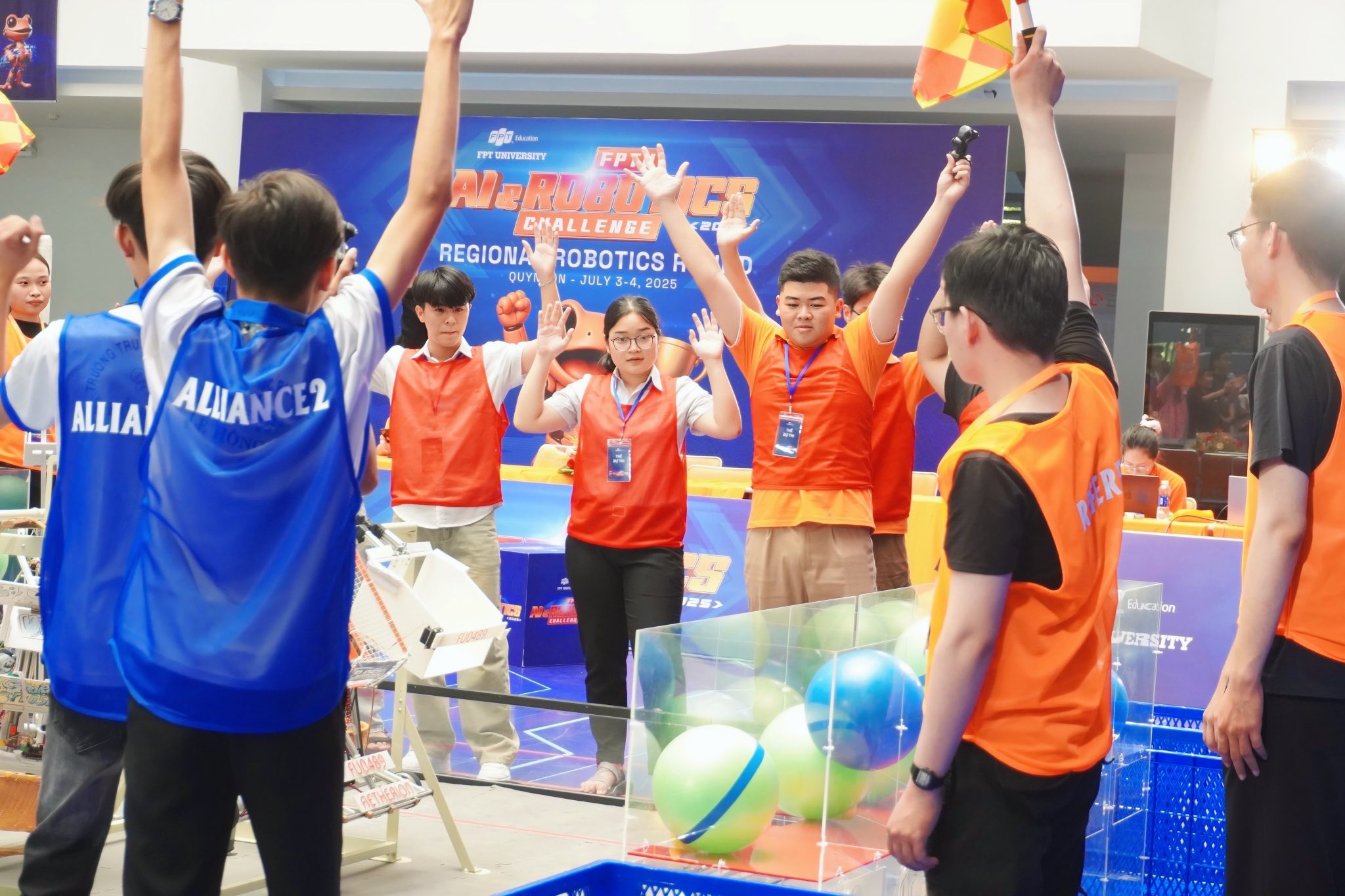 THPT FPT Quy Nhơn tiến vào chung kết FPTU AI FPTU AI & ROBOTICS CHALLENGE 2025 - FPT Education THPT FPT Quy Nhơn tiến vào chung kết FPTU AI FPTU AI & ROBOTICS CHALLENGE 2025