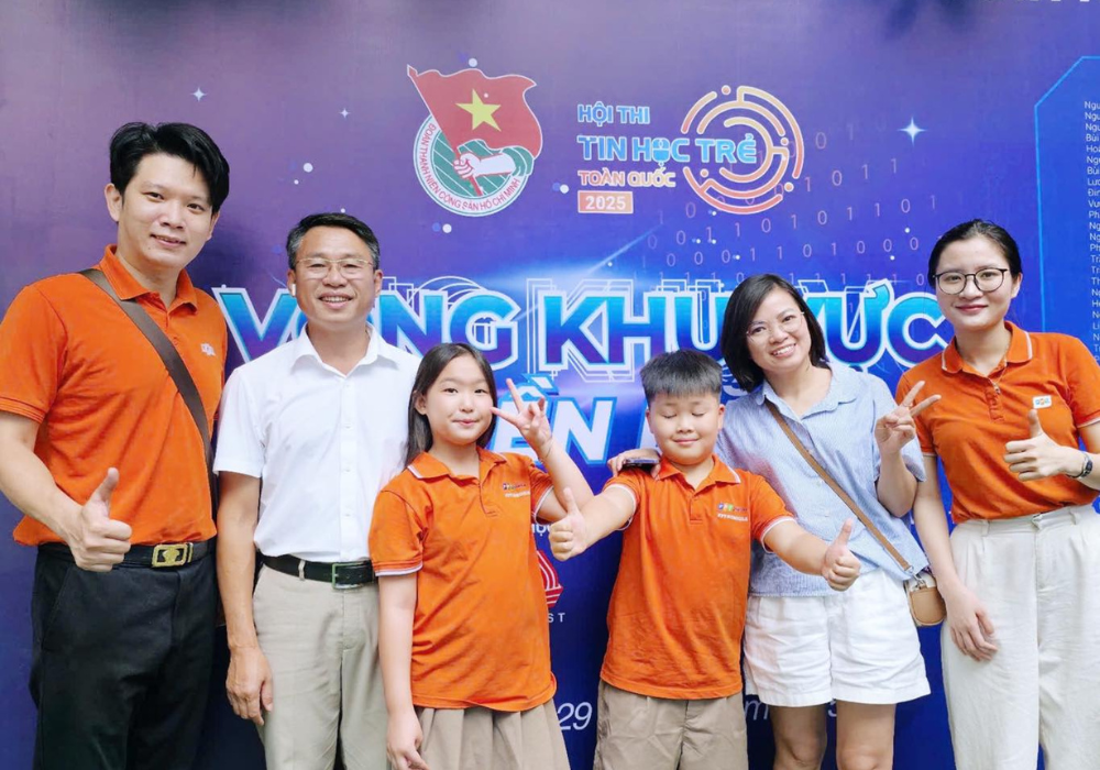 Học sinh FPT School Hà Nam tự tin tham dự Hội thi Tin học trẻ khu vực miền Bắc năm 2025