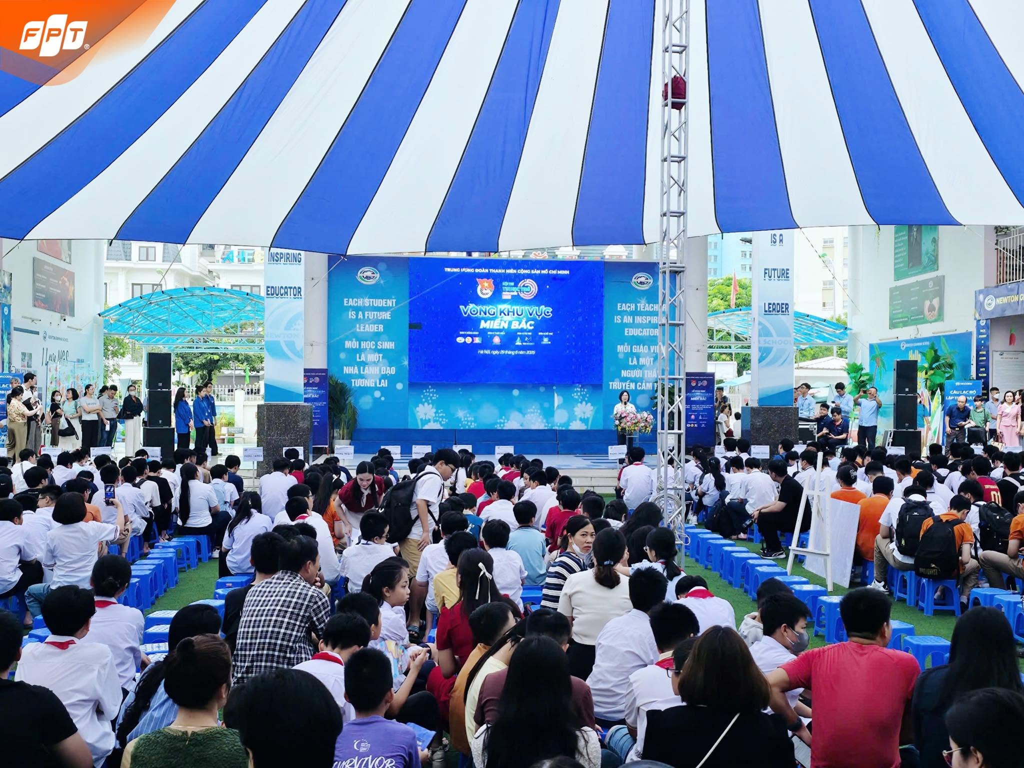 Học sinh FPT School Hà Nam tự tin tham dự Hội thi Tin học trẻ khu vực miền Bắc năm 2025