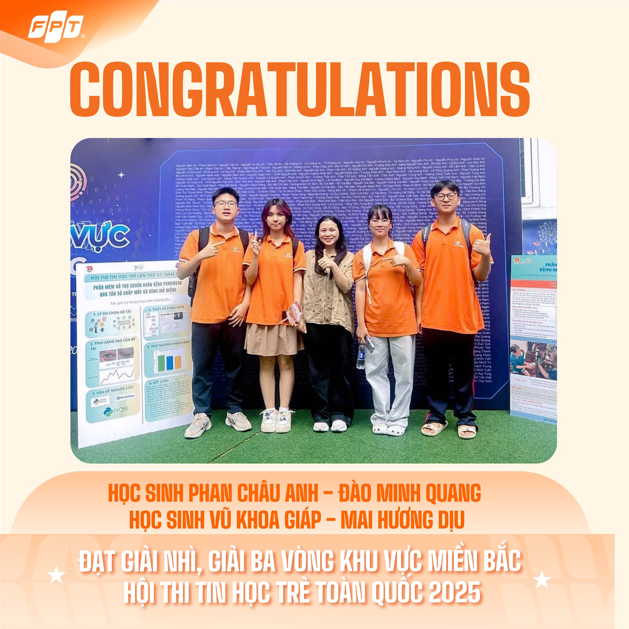 FSCHOOL BẮC TỪ LIÊM GHI DẤU ẤN TẠI HỘI TIN HỌC TRẺ TOÀN QUỐC 2025 - VÒNG KHU VỰC MIỀN BẮC