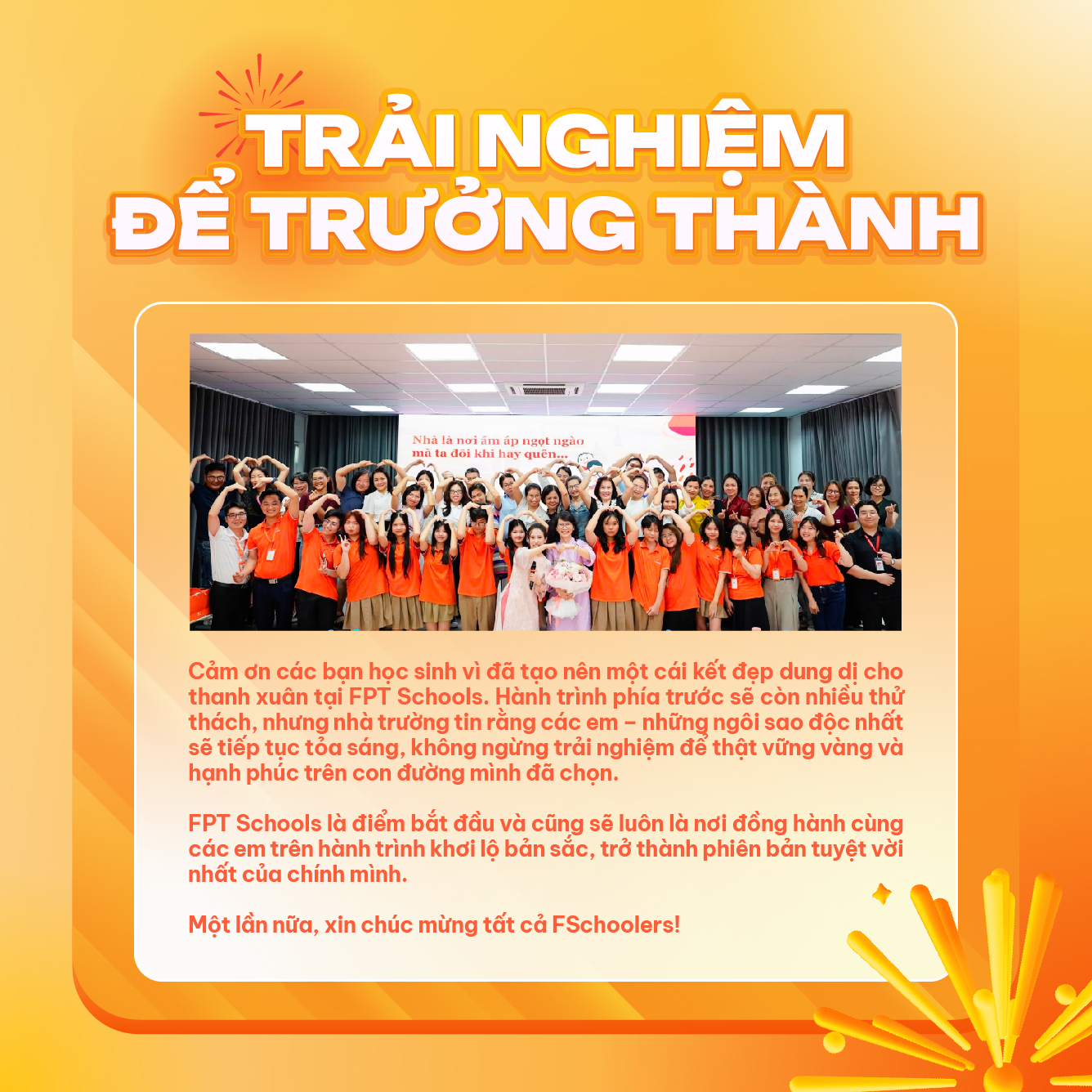 Thành tích FSchools thi THPT Quốc Gia 2025: Dấu ấn ấn tượng từ thế hệ học sinh trưởng thành toàn diện - FPT Education Thành tích FSchools thi THPT Quốc Gia 2025: Dấu ấn ấn tượng từ thế hệ học sinh trưởng thành toàn diện