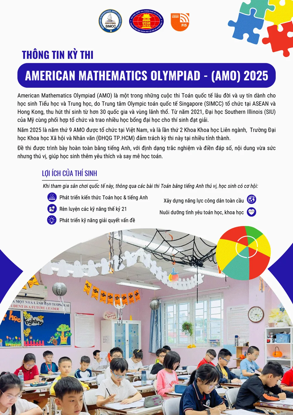 FPT SCHOOLS ĐÀ NẴNG TRIỂN KHAI THAM GIA KỲ THI TOÁN HỌC QUỐC TẾ AMO | FPT Schools