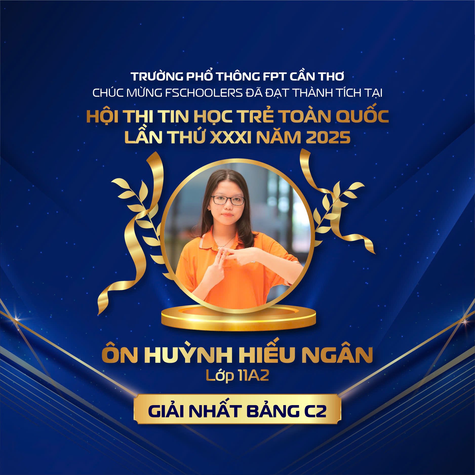 Học sinh FPT Schools đạt thành tích ấn tượng tại Hội thi Tin học trẻ toàn quốc 2025 - FPT Education Học sinh FPT Schools đạt thành tích ấn tượng tại Hội thi Tin học trẻ toàn quốc 2025 | FPT Schools