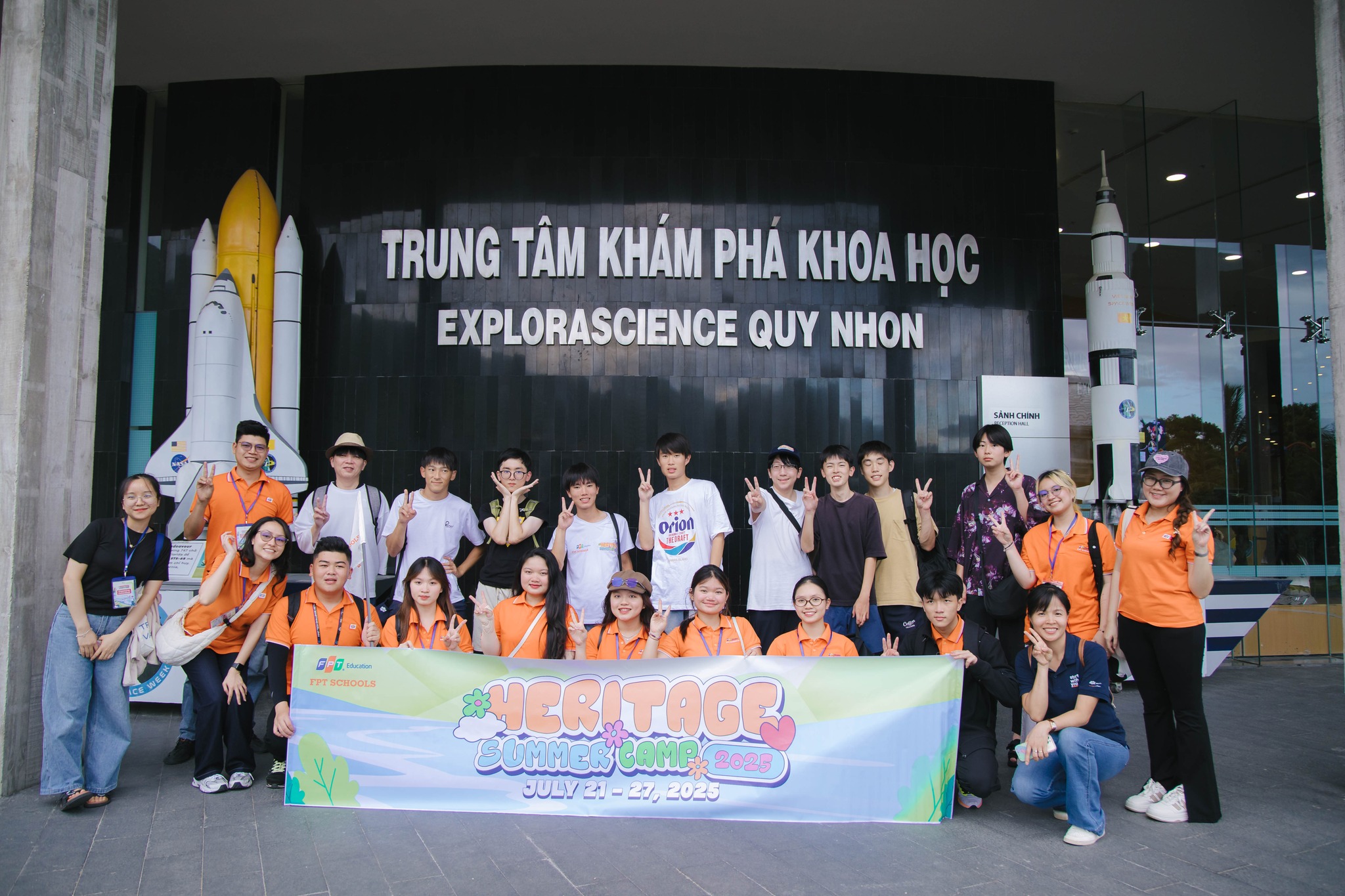 HERITAGE SUMMER CAMP 2025: CẦU NỐI VĂN HÓA, GIÁO DỤC VÀ TÌNH BẠN QUỐC TẾ