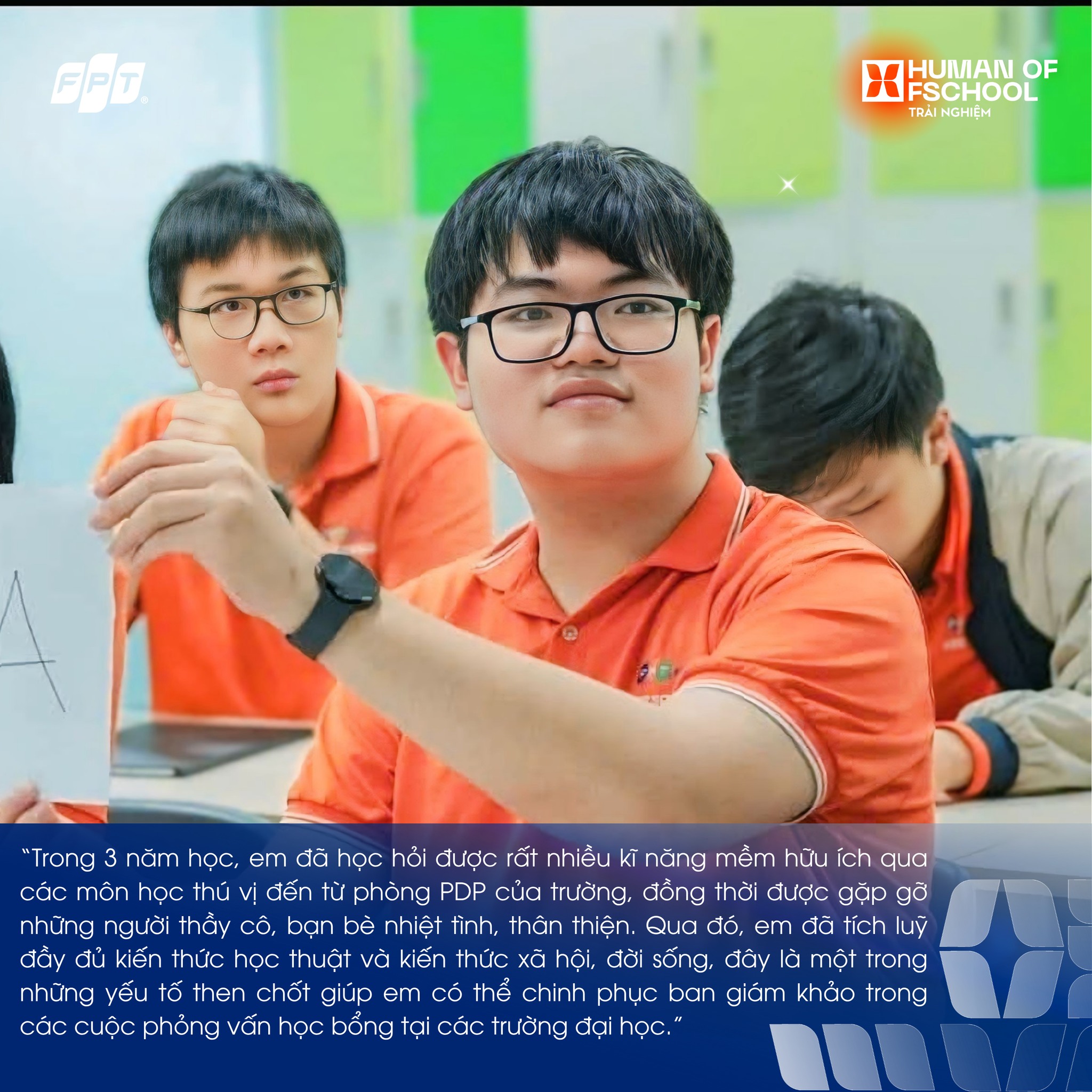 Học sinh FPT Schools chinh phụca ba học bổng toàn phần danh giá từ các trường đại học Trung Quốc