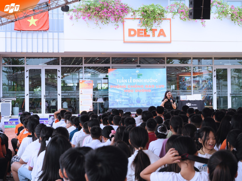 Gần 1300 Học Sinh Trường Tiểu Học, THCS & THPT FPT Hà Nam Tham Gia Khóa Học Phòng Chống Bạo Lực Học Đường 
