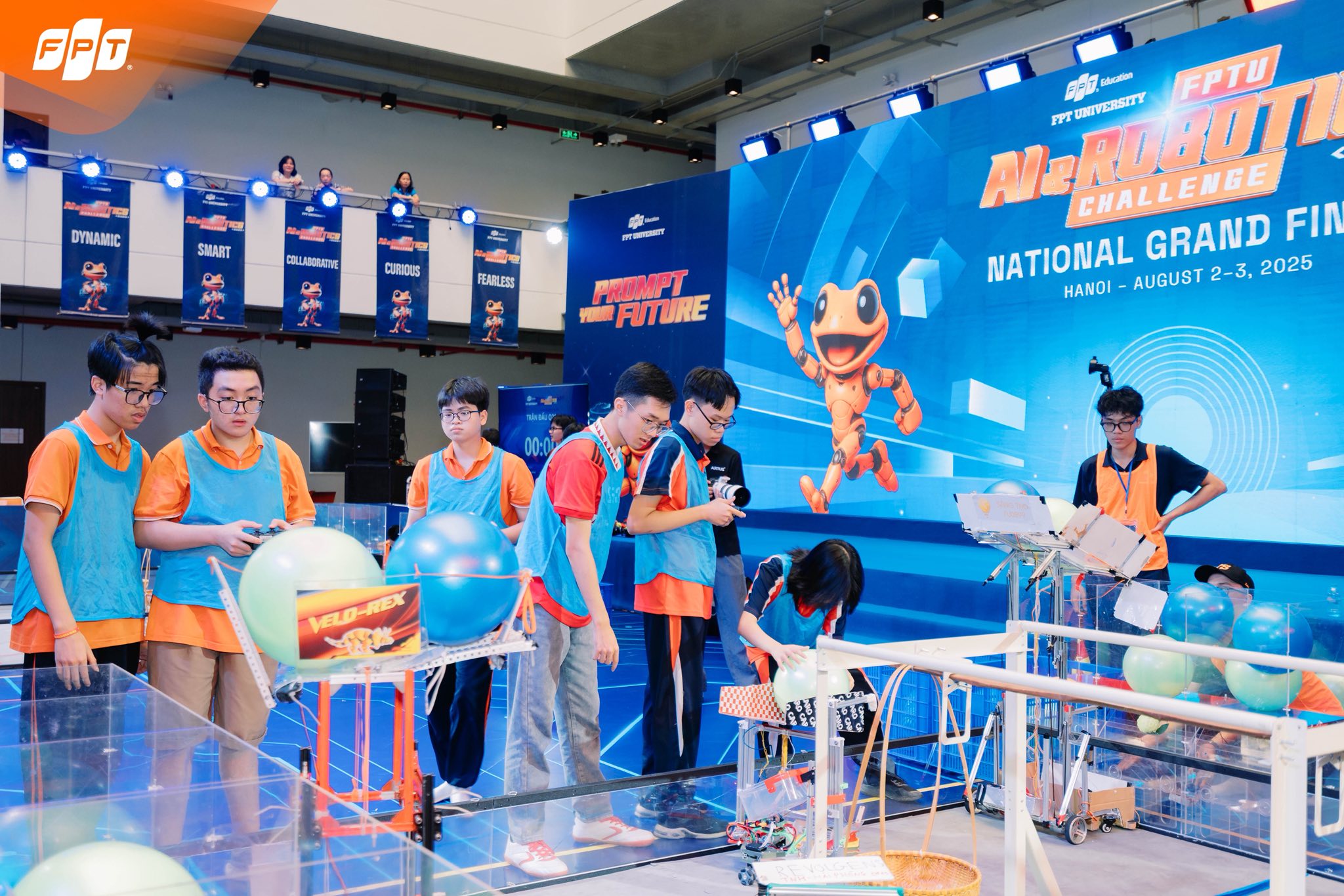  FPT School Cần Thơ Ghi Dấu Ấn Tượng Tại Sân Chơi Robotics ORC 2025 Toàn Quốc