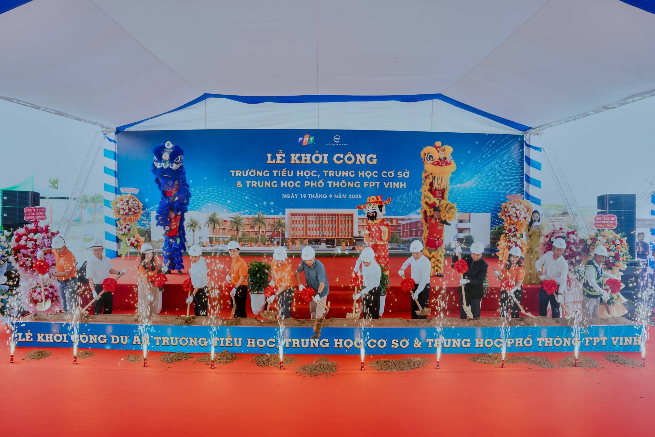 FPT xây trường liên cấp chất lượng cao tại Nghệ An - FPT Education FPT xây trường liên cấp chất lượng cao tại Nghệ An | FPT Schools