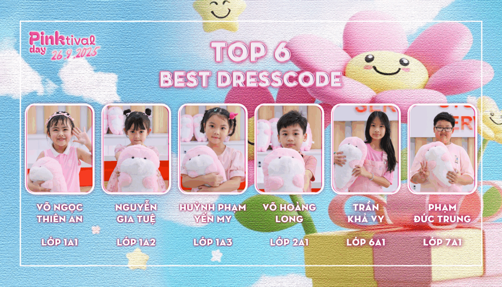 Pinktival Day FPT School Sóc Trăng – Ngày hội hồng rực rỡ, ngọt ngào và cá tính - FPT Education Top 6 outfit ấn tượng nhất Pinktival Day với nụ cười ngọt ngào của FSchoolers