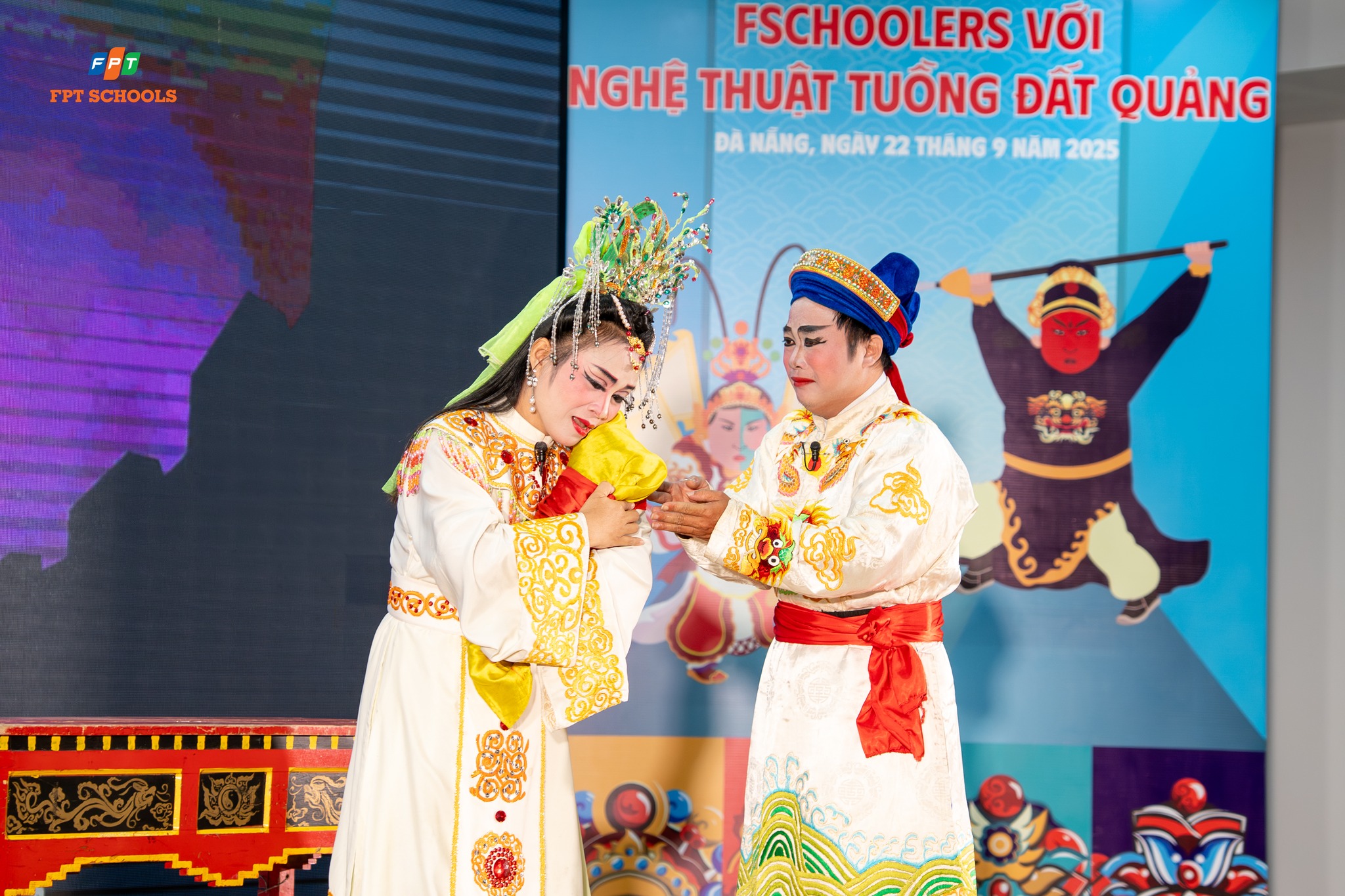 Trường THPT FPT Đà Nẵng Tìm Về Cội Nguồn Dân Tộc Qua Nghệ Thuật Hát Tuồng Đất Quảng - FPT Education Trường THPT FPT Đà Nẵng Tìm Về Cội Nguồn Dân Tộc Qua Nghệ Thuật Hát Tuồng Đất Quảng