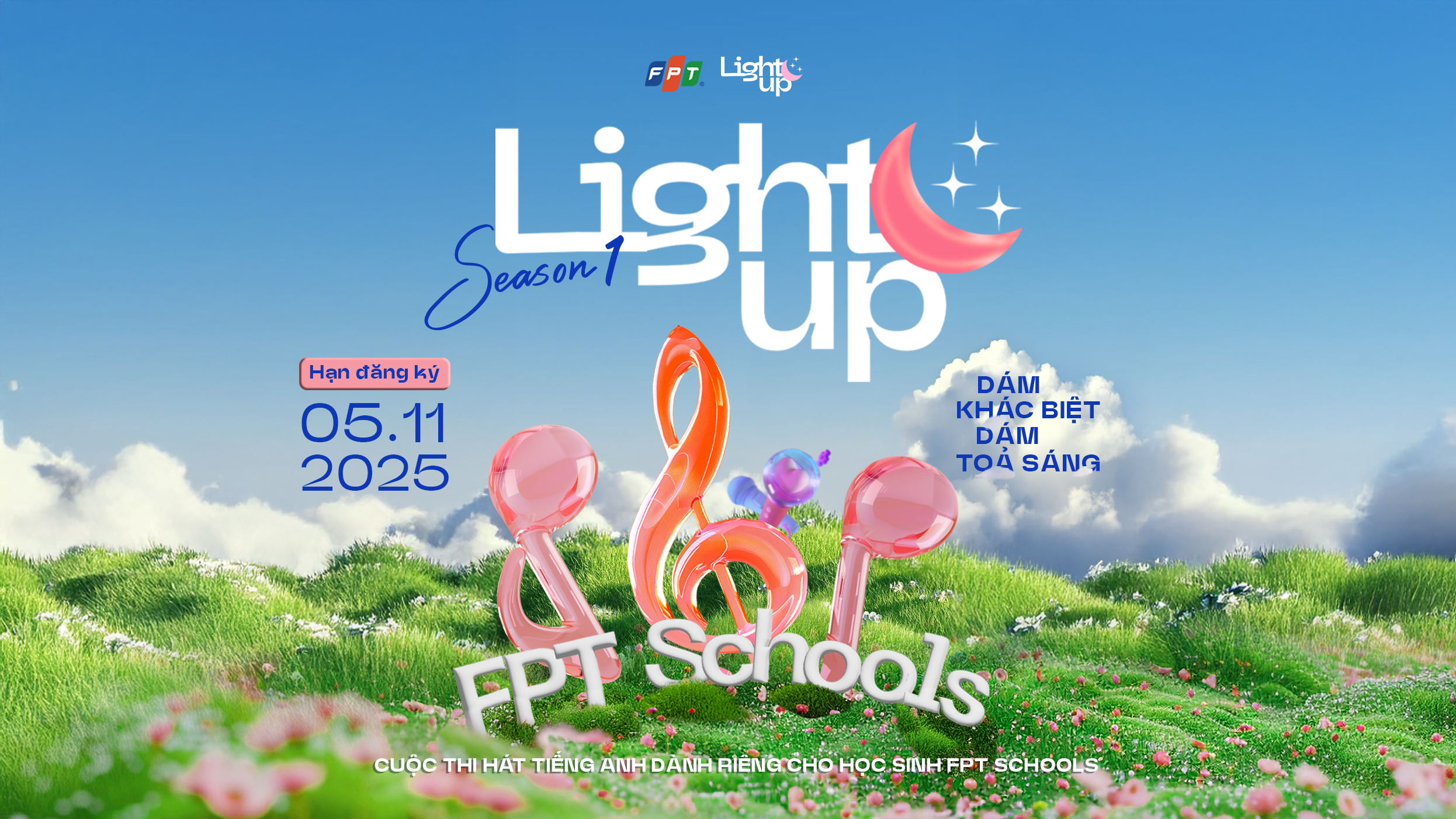 Học sinh FPT Schools so tài trình diễn hát Tiếng Anh tại cuộc thi Light Up 2025 - FPT Education Học sinh FPT Schools so tài trình diễn hát Tiếng Anh tại cuộc thi Light Up 2025 | FPT Schools