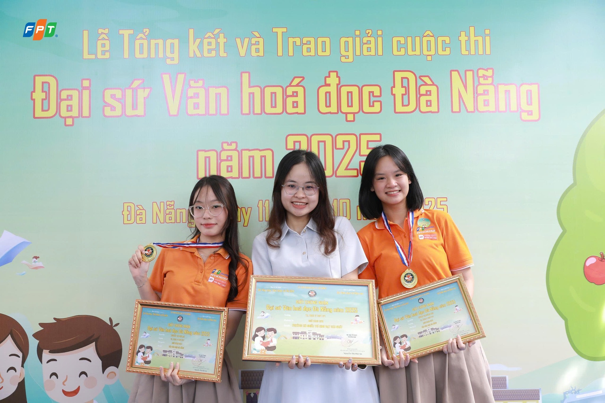 Học Sinh Trường THPT FPT Đà Nẵng Ghi Dấu Ấn Tại Giải Đại Sứ Văn Hóa Đọc 2025 - FPT Education Học Sinh Trường THPT FPT Đà Nẵng Ghi Dấu Ấn Tại Giải Đại Sứ Văn Hóa Đọc 2025