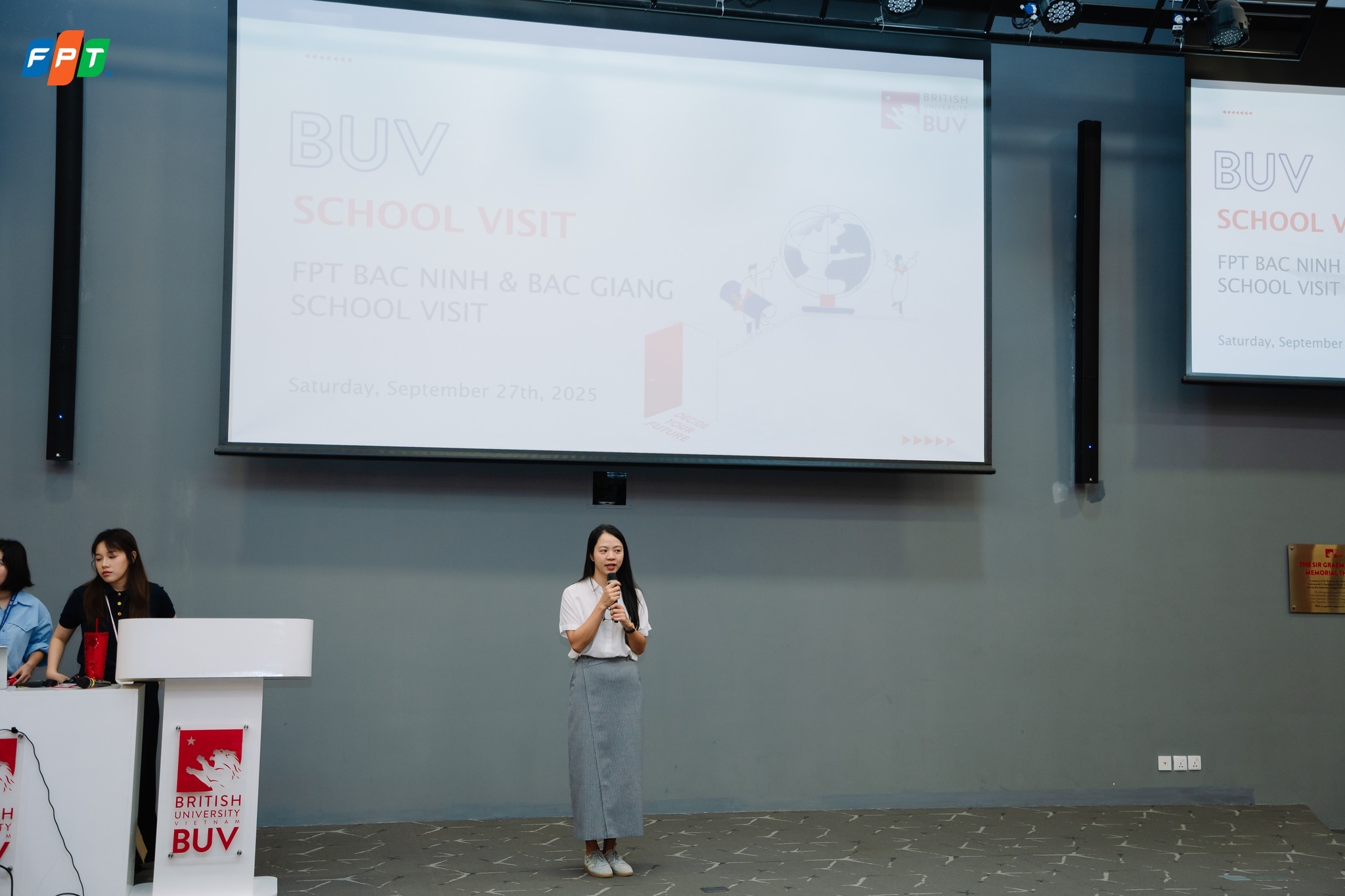 Fschoolers Bắc Giang Khối 11 Và 12 Trải Nghiệm Một Ngày Làm Sinh Viên BUV