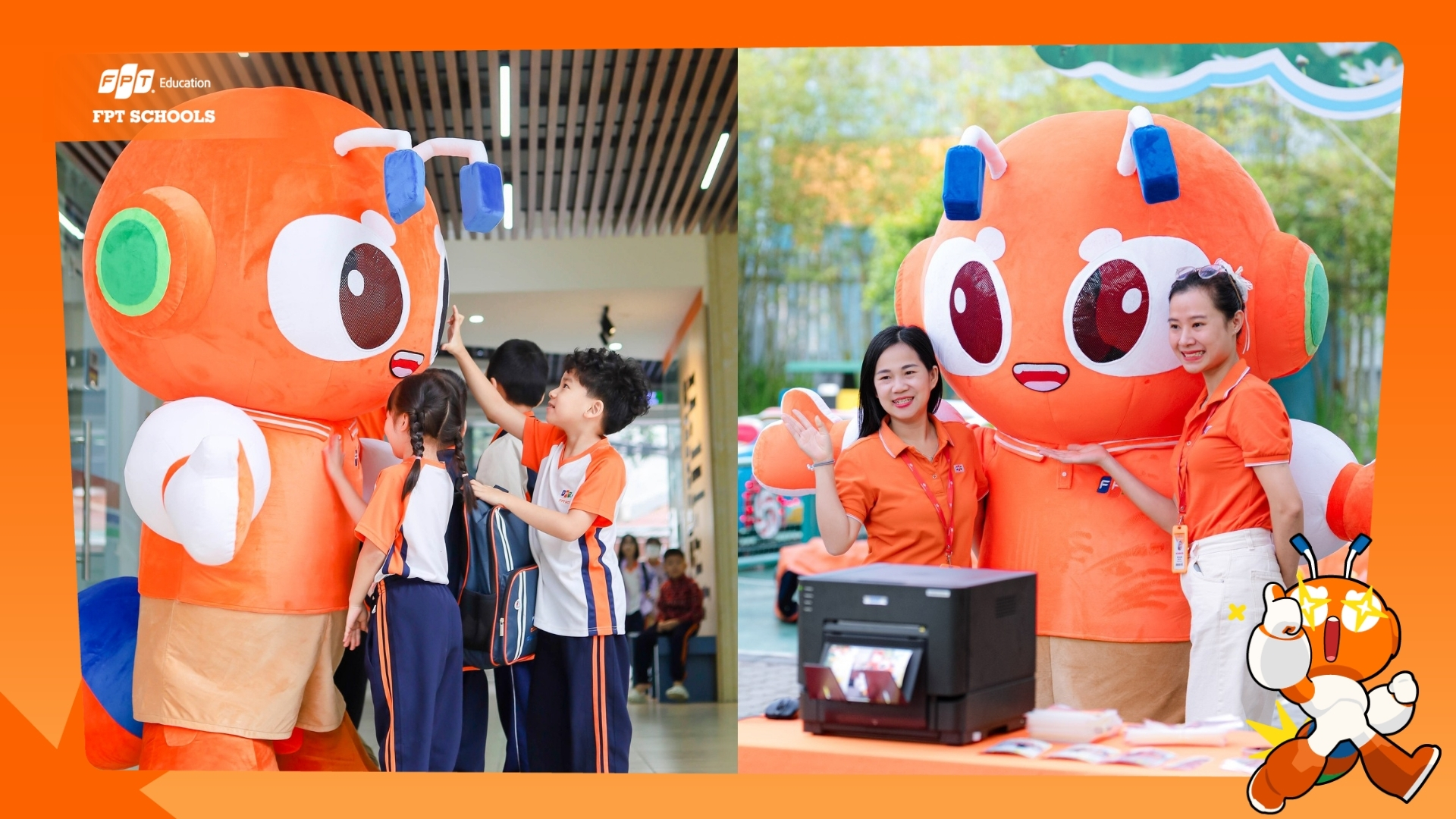 KHỐI PHỔ THÔNG FPT CHÍNH THỨC RA MẮT LINH VẬT KIẾN SÁNG | FPT Schools