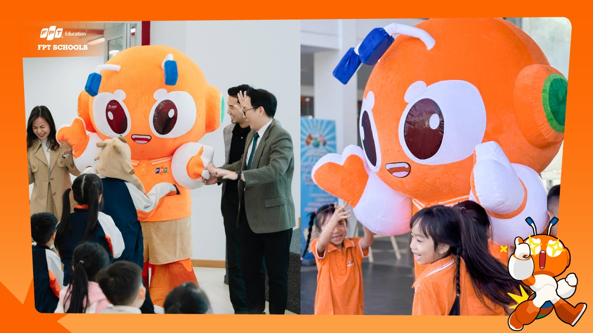 KHỐI PHỔ THÔNG FPT CHÍNH THỨC RA MẮT LINH VẬT KIẾN SÁNG | FPT Schools