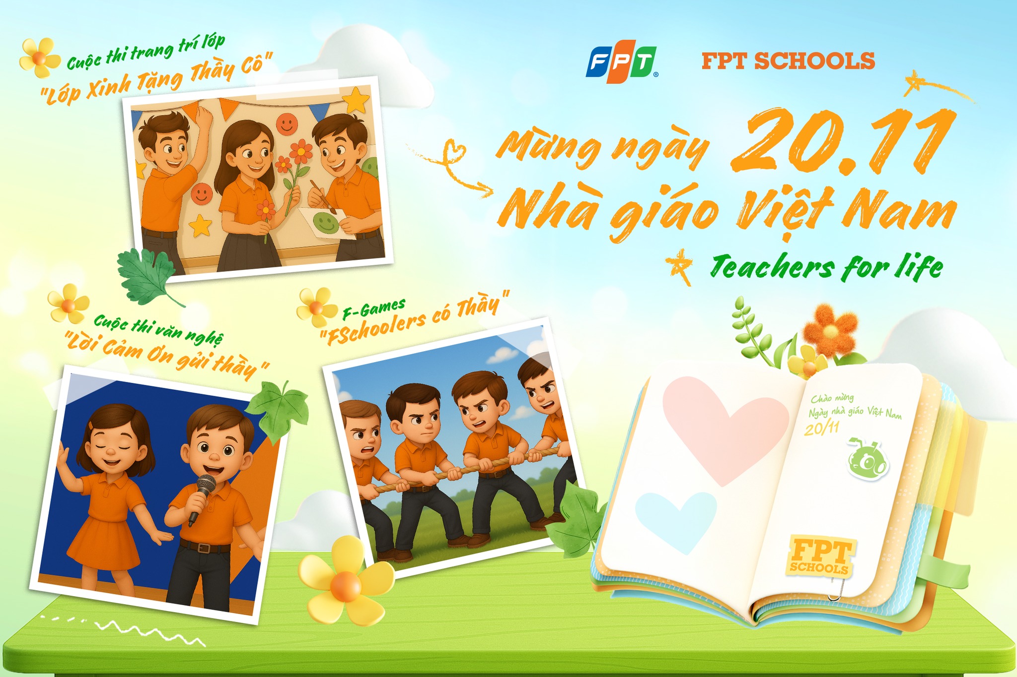 FPT SCHOOL HẬU GIANG PHÁT ĐỘNG CUỘC THI “LỚP XINH TẶNG THẦY CÔ” | FPT Schools