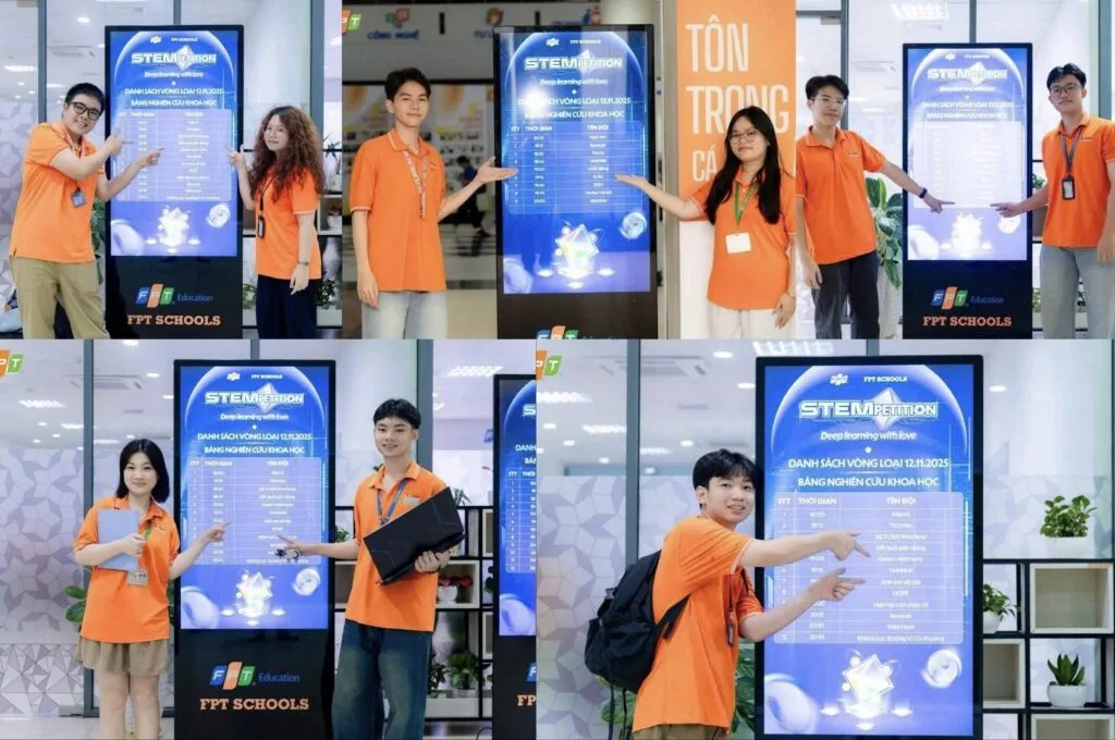 Học sinh Phổ thông FPT Cần Thơ nổi bật tại sân chơi nghiên cứu khoa học và công nghệ STEMPETITION 2025 | FPT Schools