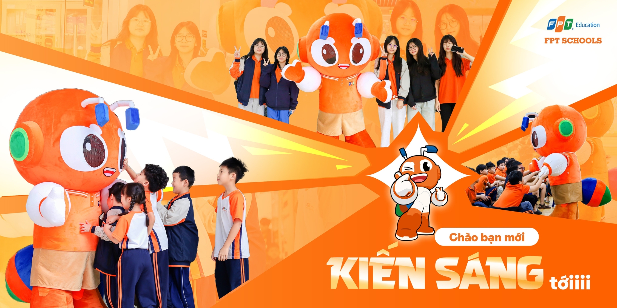 KHỐI PHỔ THÔNG FPT CHÍNH THỨC RA MẮT LINH VẬT KIẾN SÁNG | FPT Schools