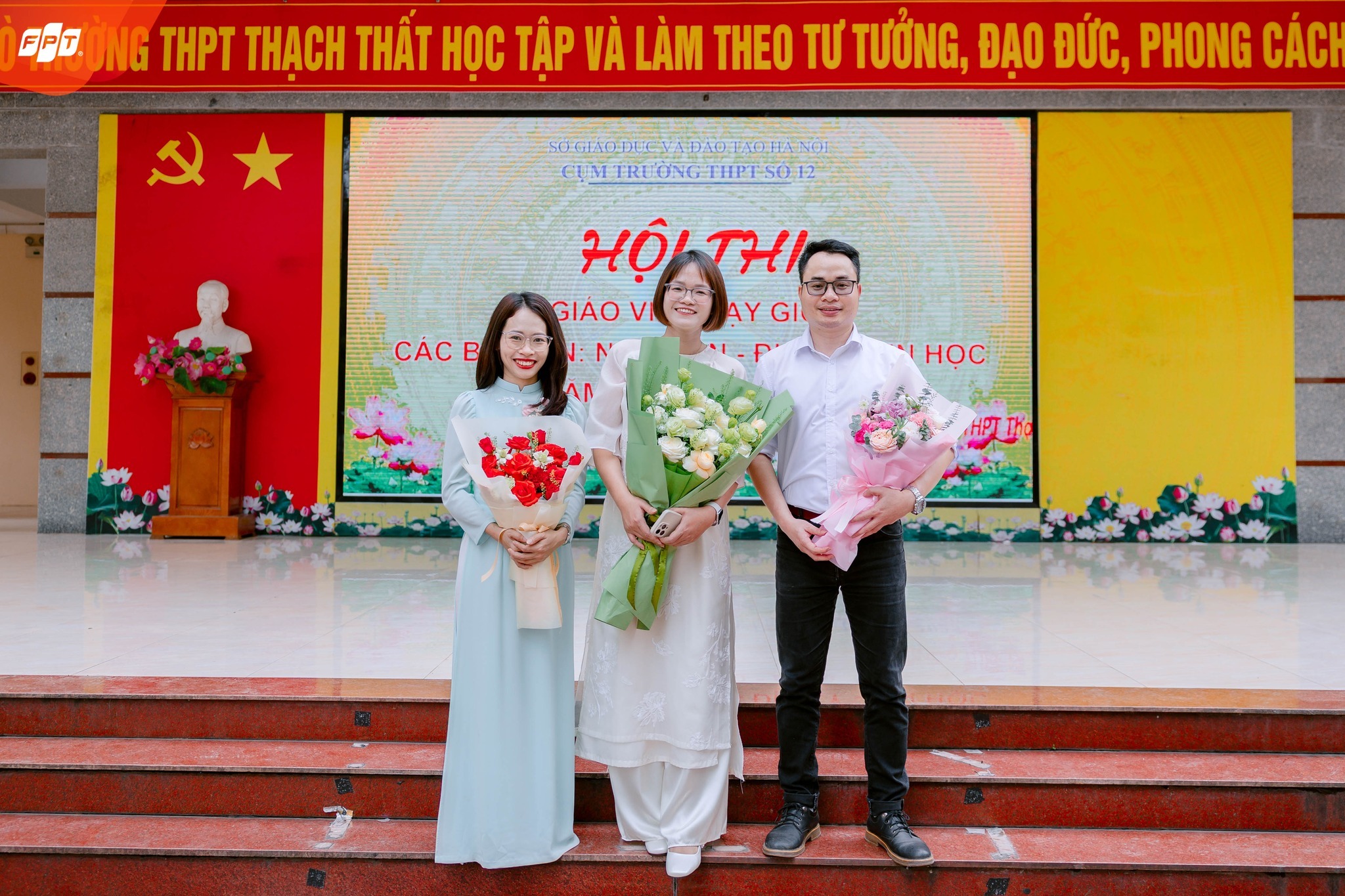 Trường THPT FPT Hà Nội đạt thành tích xuất sắc tại các cuộc thi chuyên môn cấp Cụm - FPT Education Trường THPT FPT Hà Nội đạt thành tích xuất sắc tại các cuộc thi chuyên môn cấp Cụm