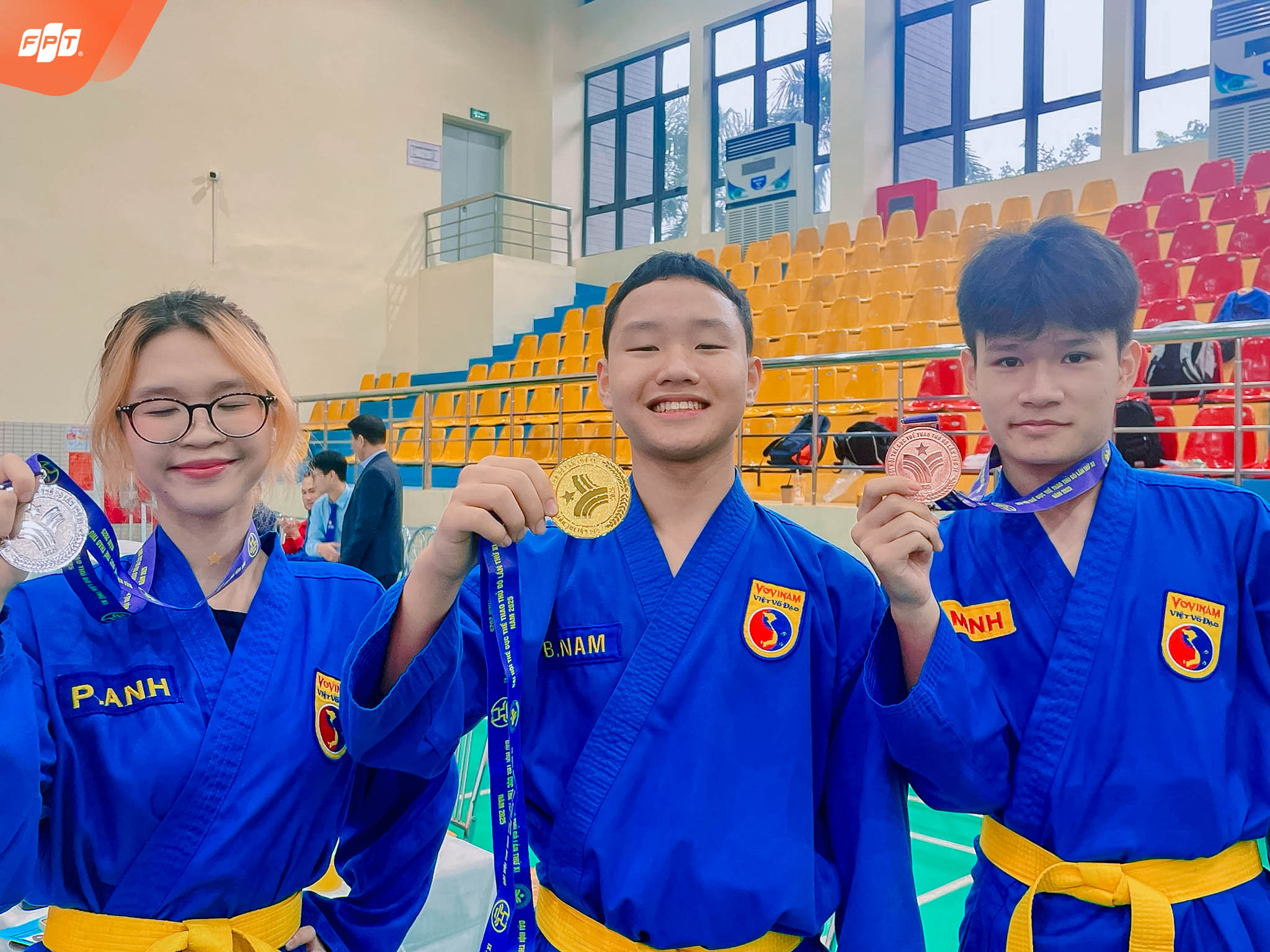 Học sinh trường THPT FPT Hà Nội ghi dấu ấn tại Đại hội Thể dục Thể thao Thủ đô lần thứ XI năm 2025 với 3 huy chương danh giá