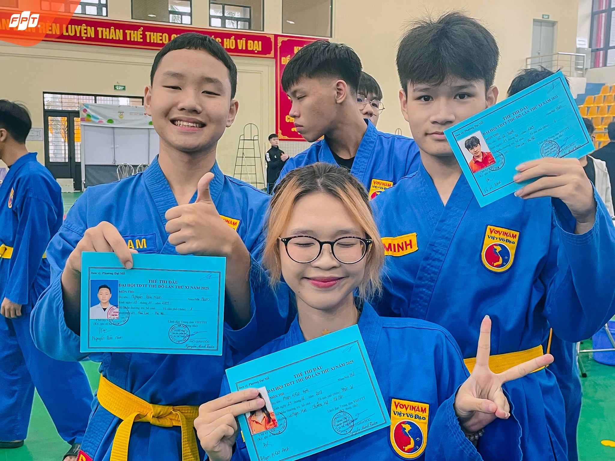 Học sinh trường THPT FPT Hà Nội ghi dấu ấn tại Đại hội Thể dục Thể thao Thủ đô lần thứ XI năm 2025 với 3 huy chương danh giá