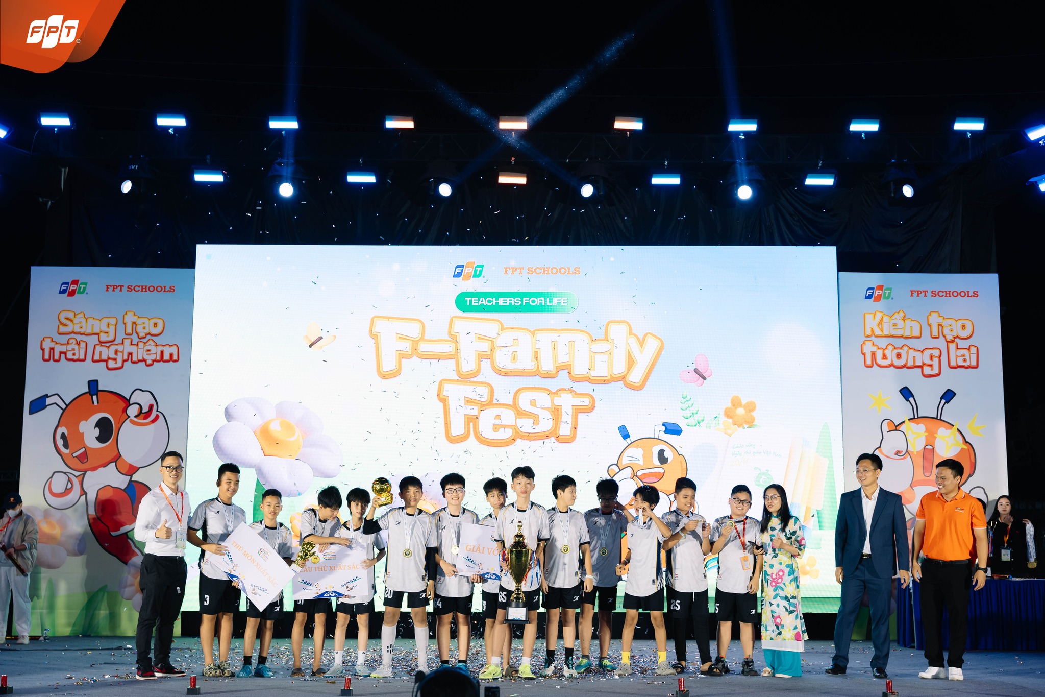 FPT School Hải Phòng vinh danh những nhà vô địch tại F Family Fest 2025