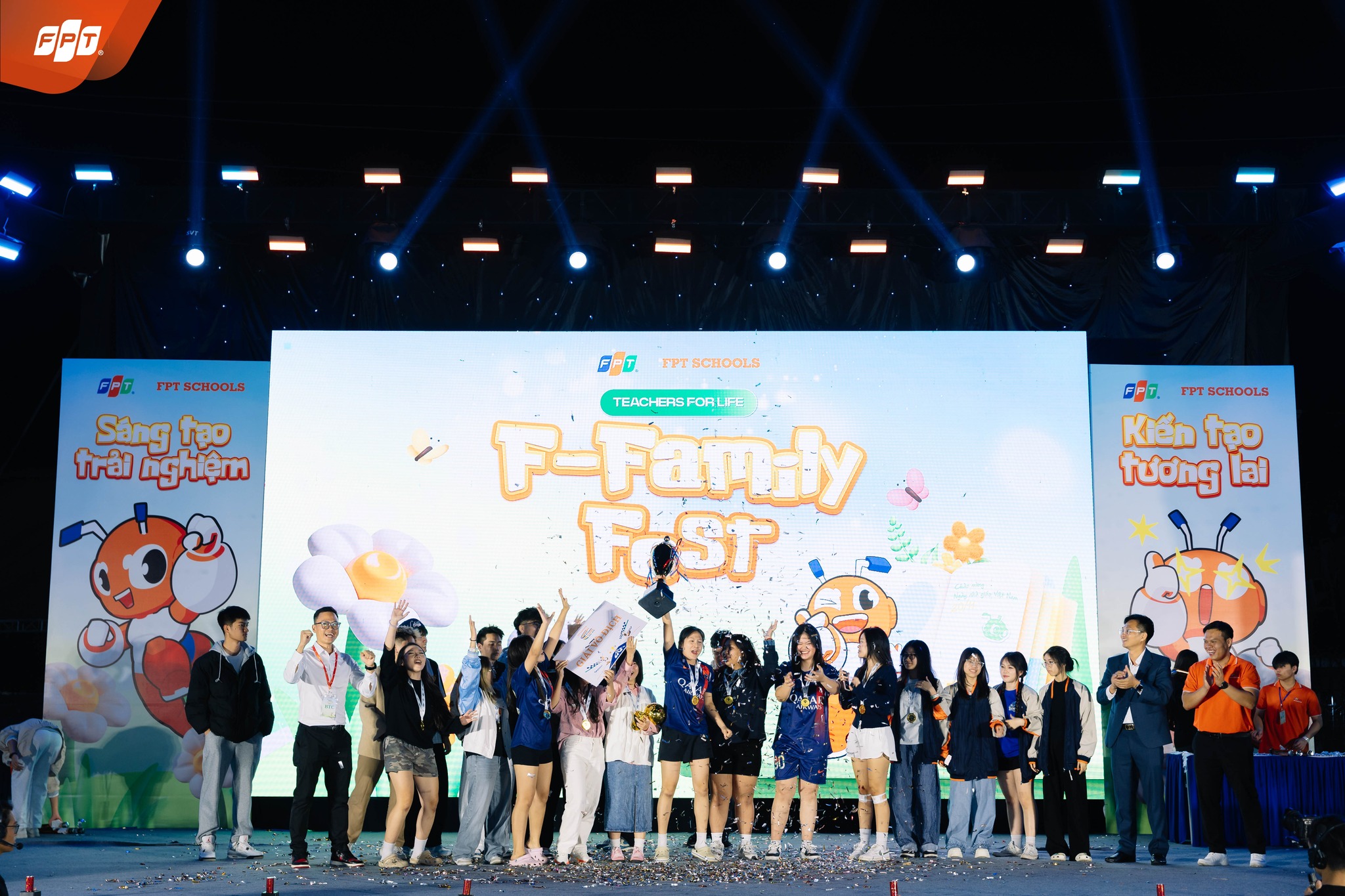 FPT School Hải Phòng vinh danh những nhà vô địch tại F Family Fest 2025