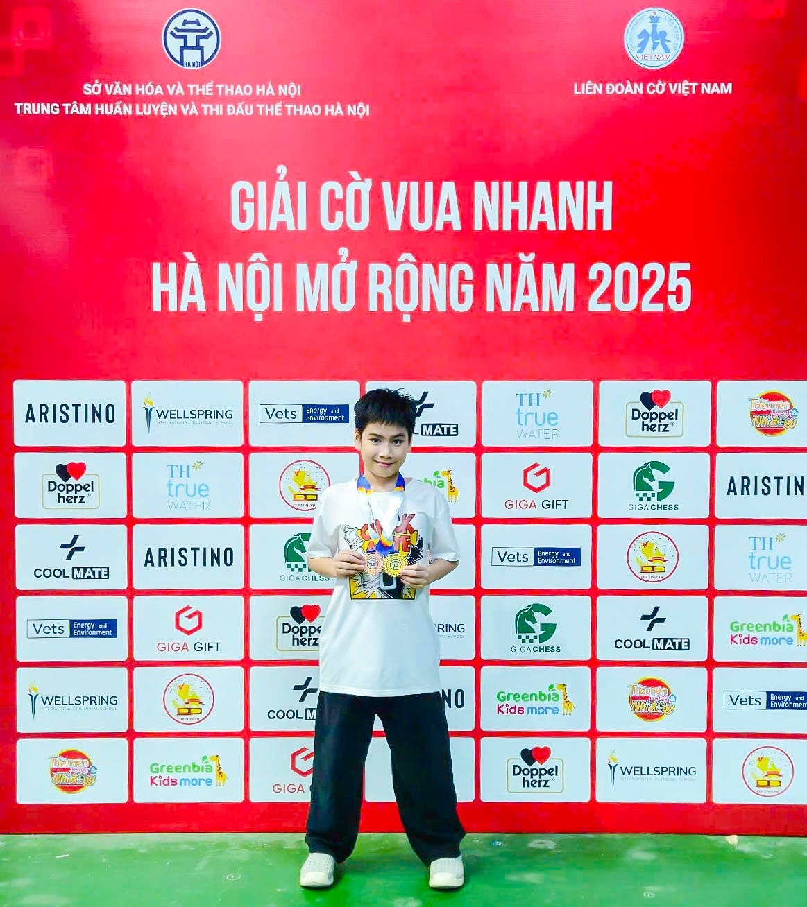 Học sinh FPT School Cầu Giấy ghi dấu ấn tại Giải Cờ vua nhanh Hà Nội mở rộng 2025