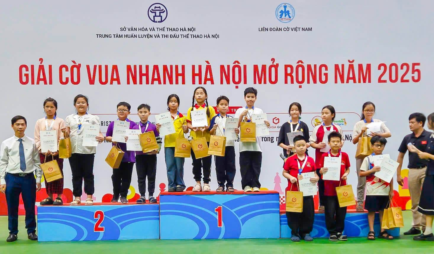 Học sinh FPT School Cầu Giấy ghi dấu ấn tại Giải Cờ vua nhanh Hà Nội mở rộng 2025