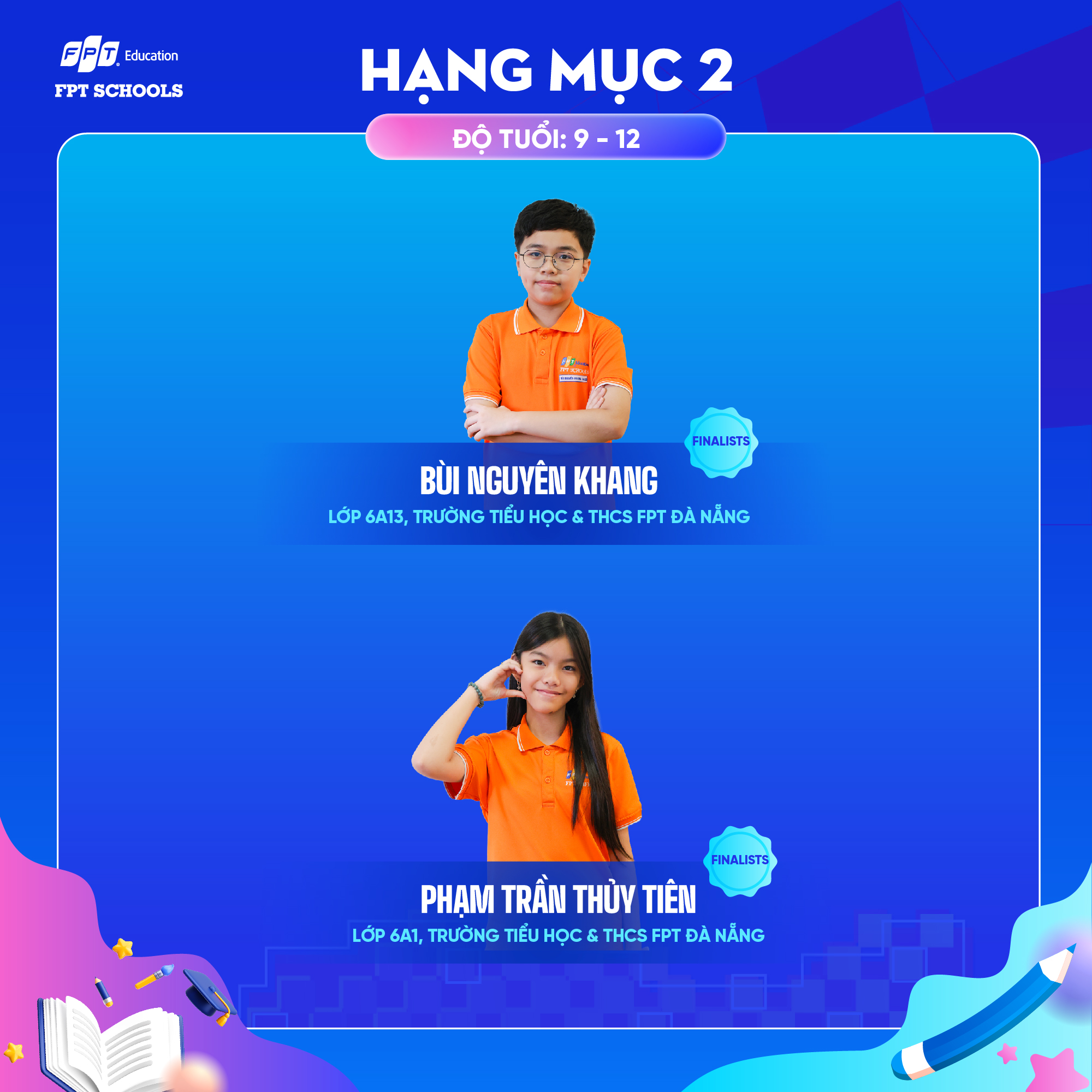 FSchoolers giành loạt giải thưởng top đầu cuộc thi Oxford Big Read 2025 | FPT Schools